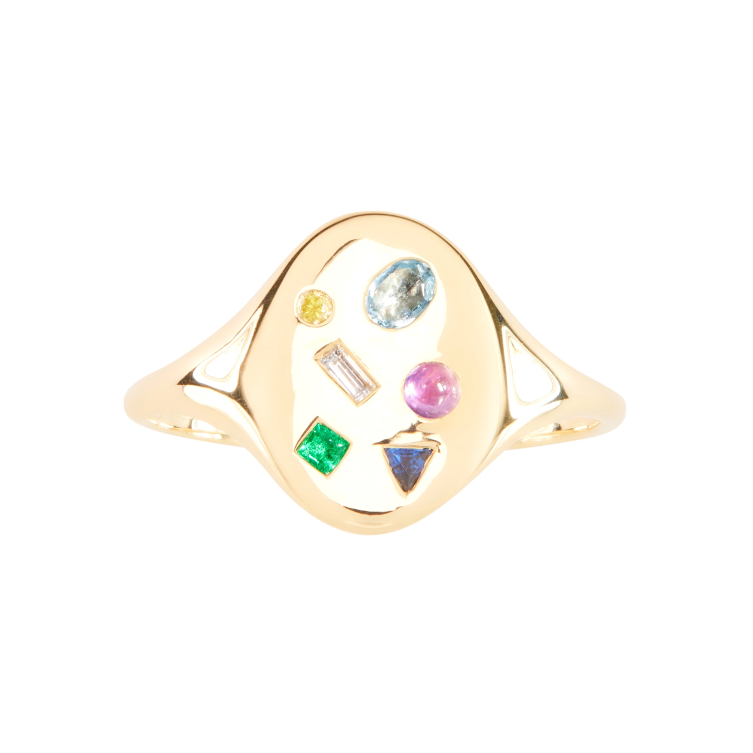 Mosaic Signet Ring - Image 7