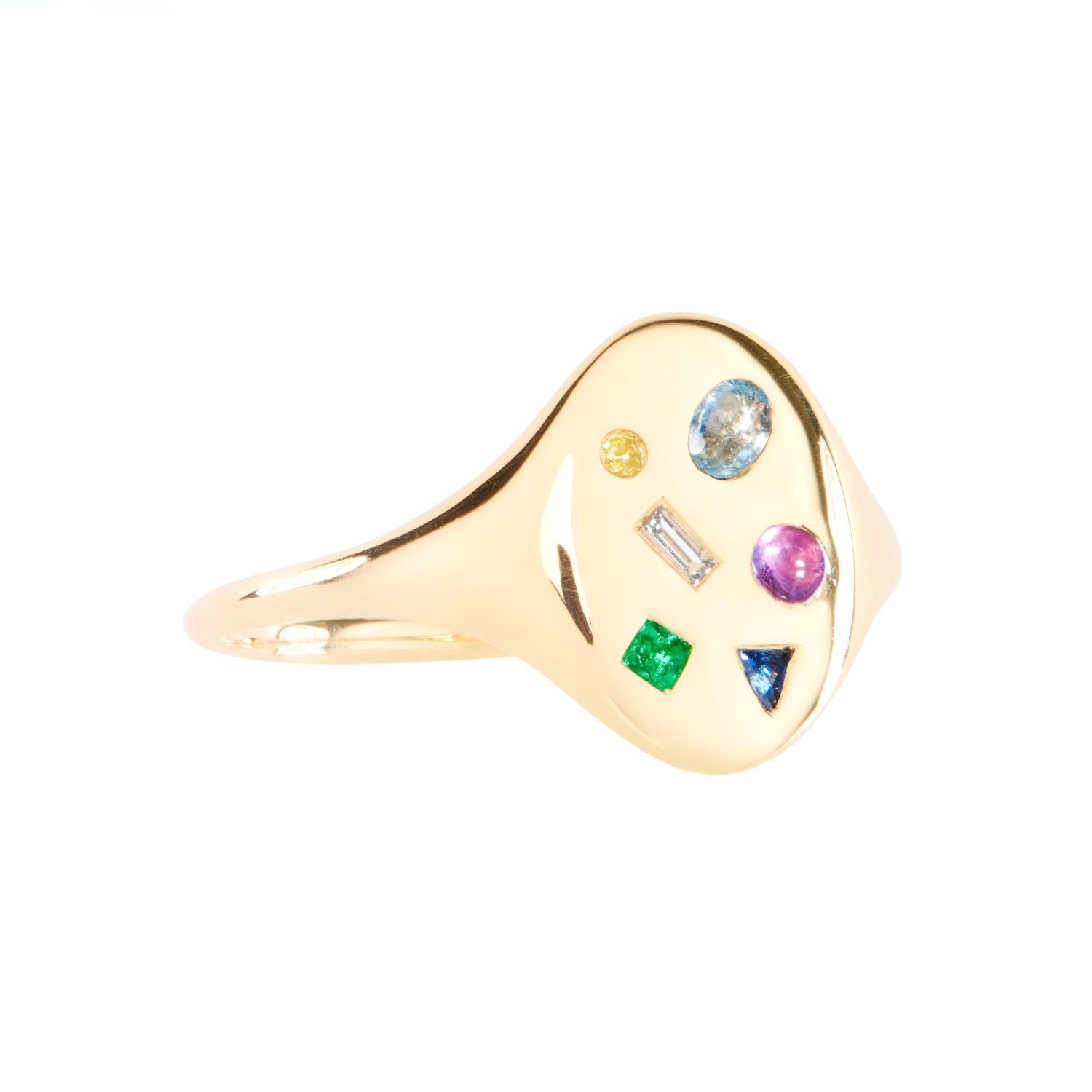 Mosaic Signet Ring - Image 8
