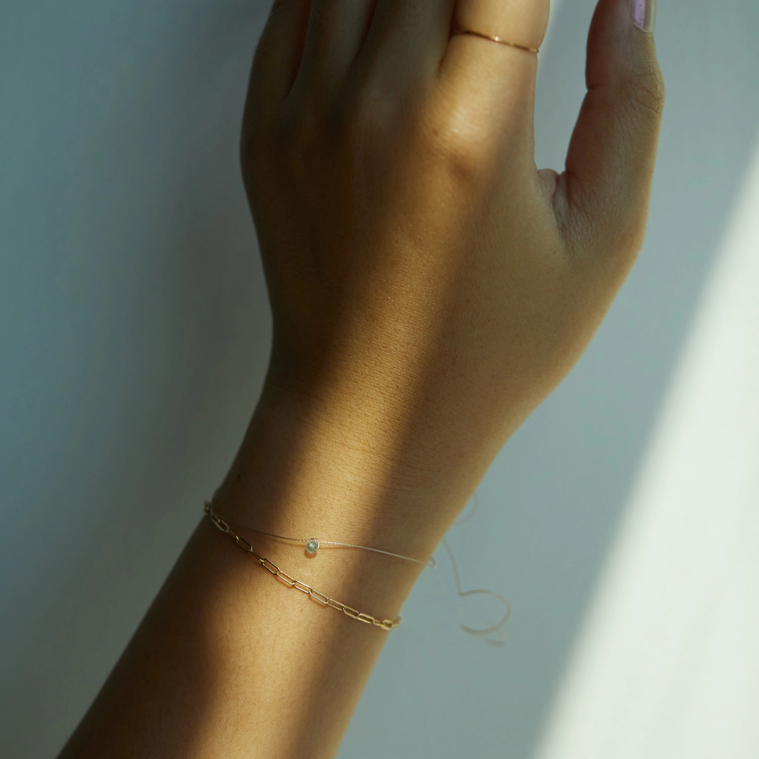 Aquamarine Wishing Bracelet - Image 3