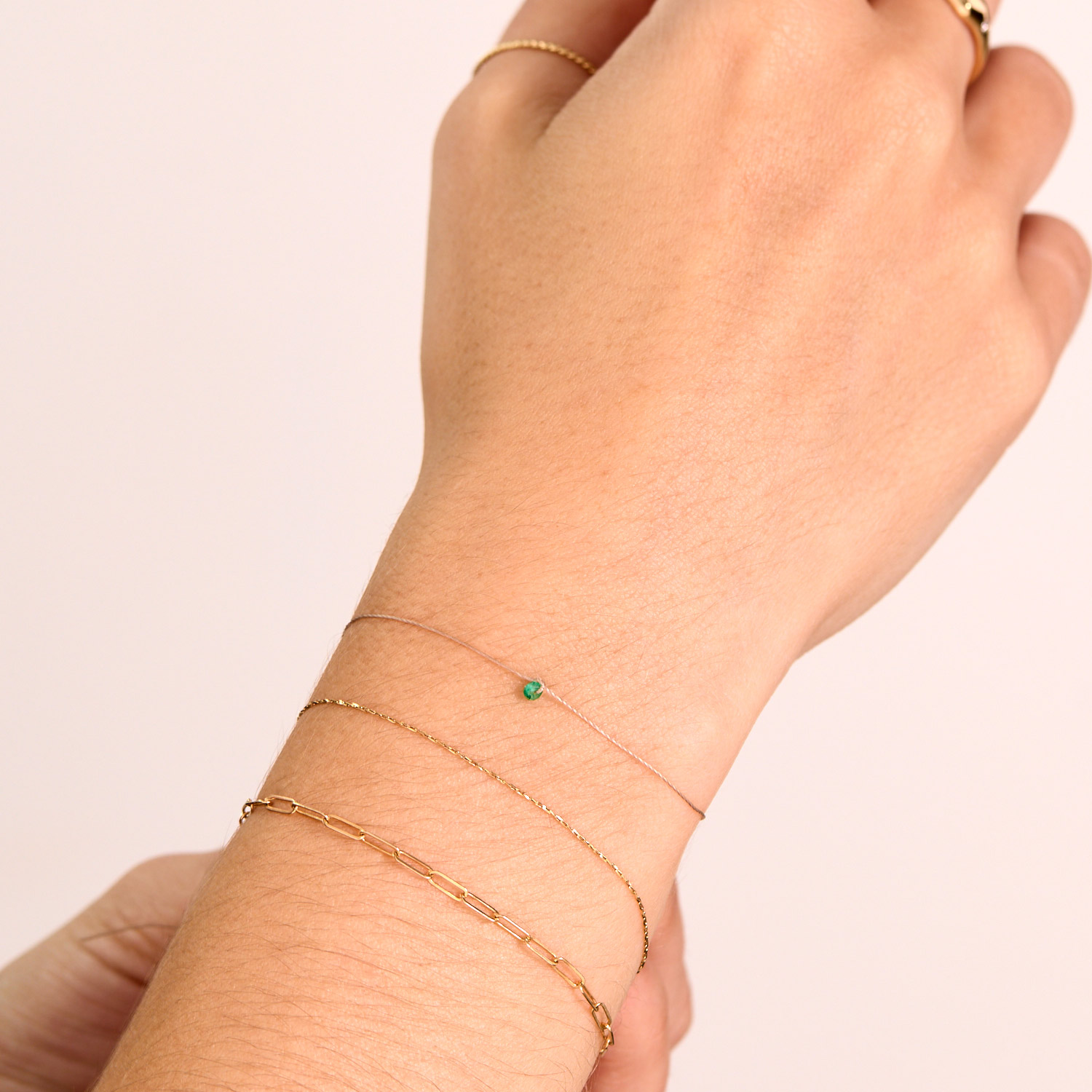 Emerald Wishing Bracelet - Image 4