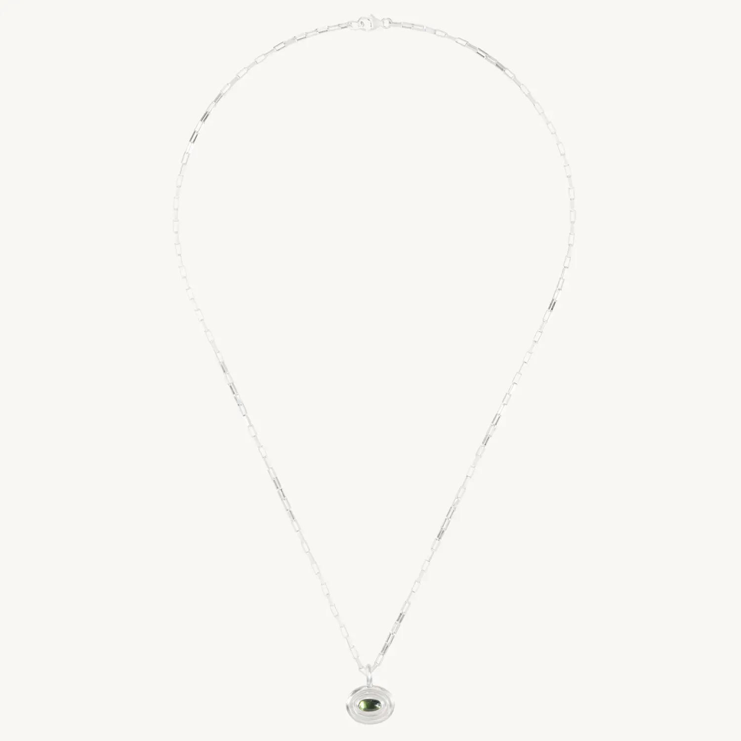 Alternative view of Little Wavelet Tourmaline Necklace
