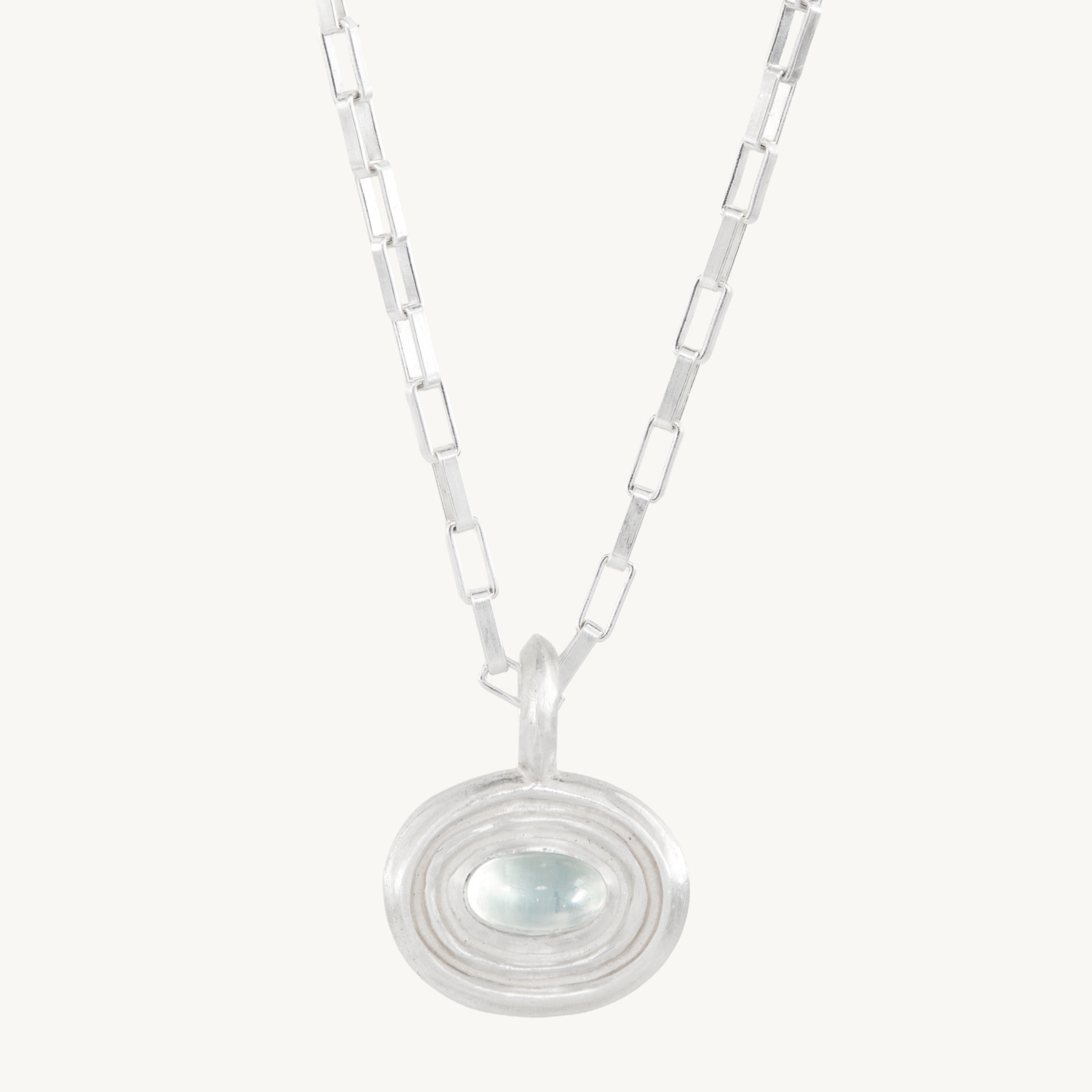 Little Wavelet Moonstone Necklace - Image 9