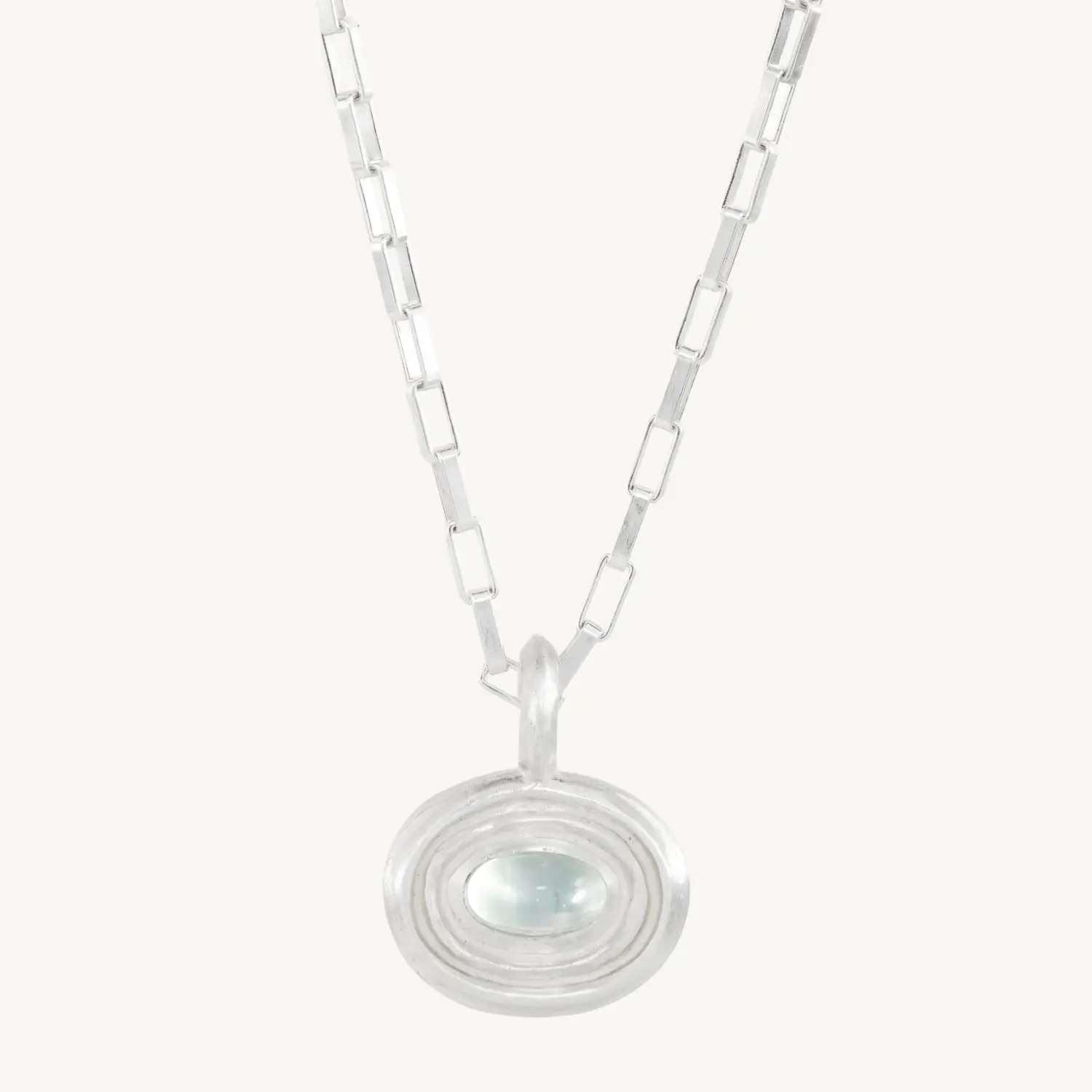 Little Wavelet Moonstone Necklace
