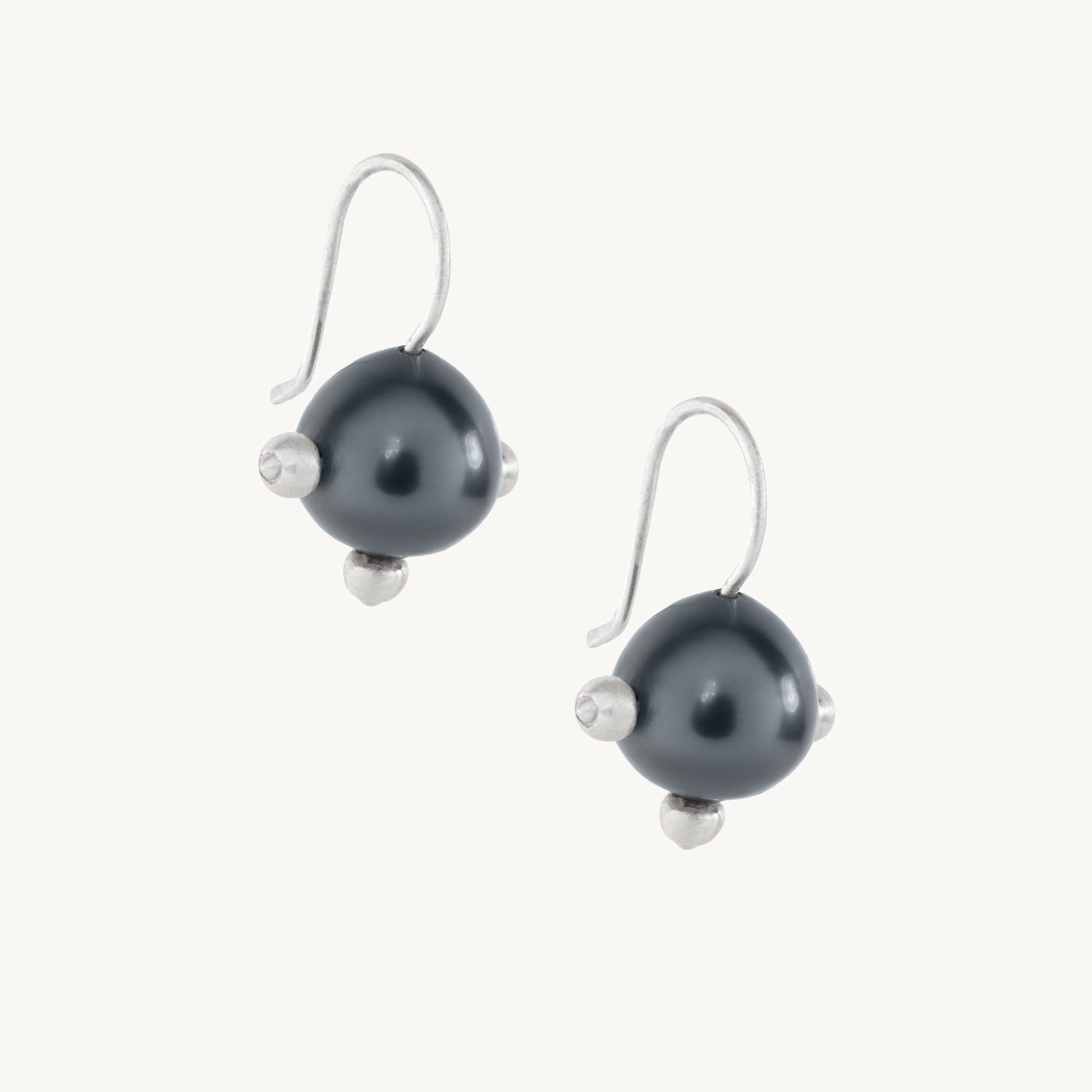 Alternative view of Tahitian Pearl Pin Cushion Earring (single)
