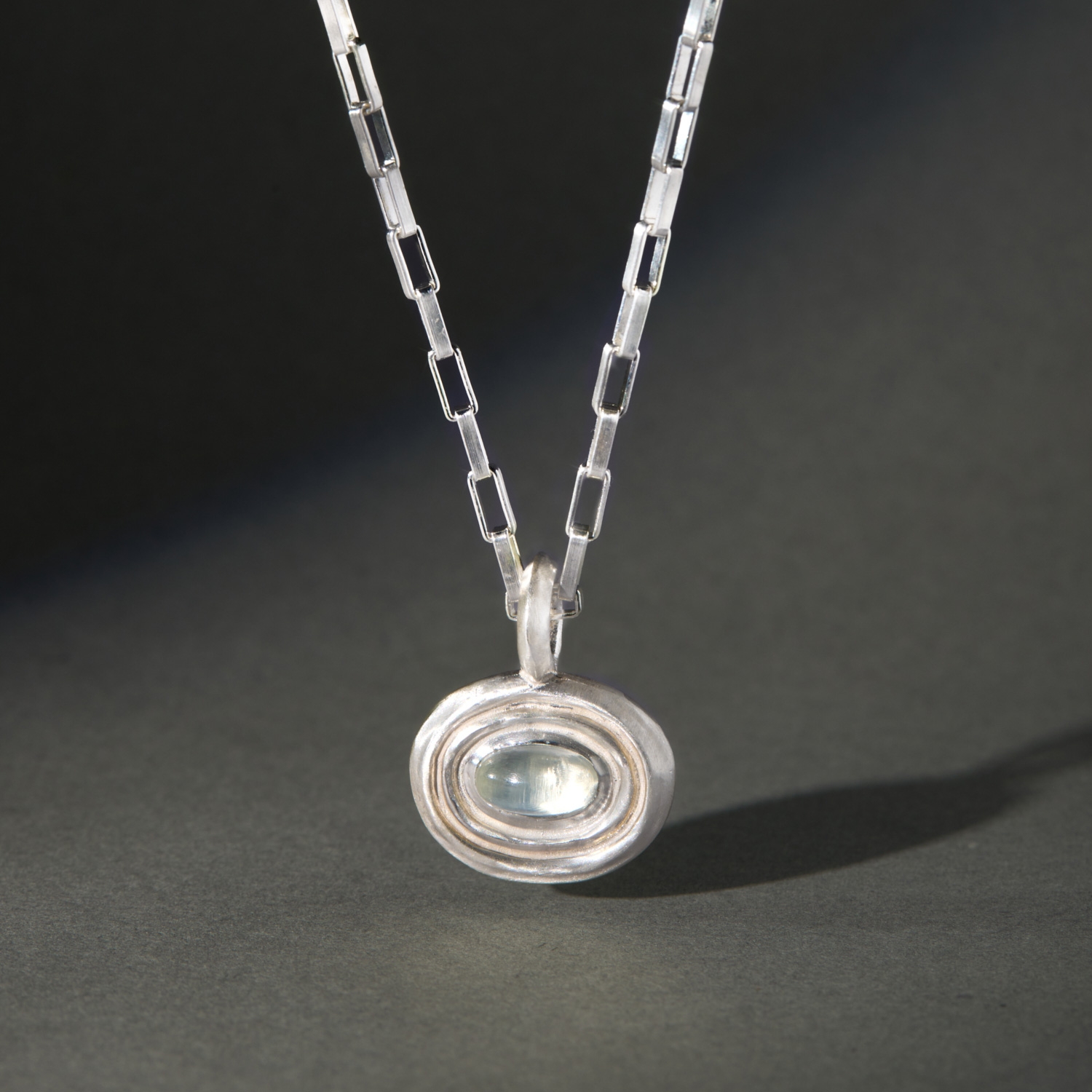 Little Wavelet Moonstone Necklace - Image 5