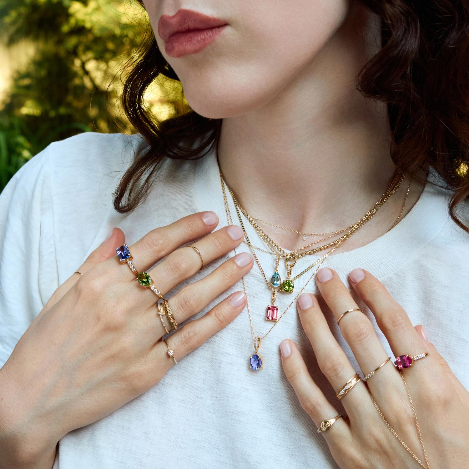 Italian Holiday Pink Tourmaline Supreme Charm - Image 6