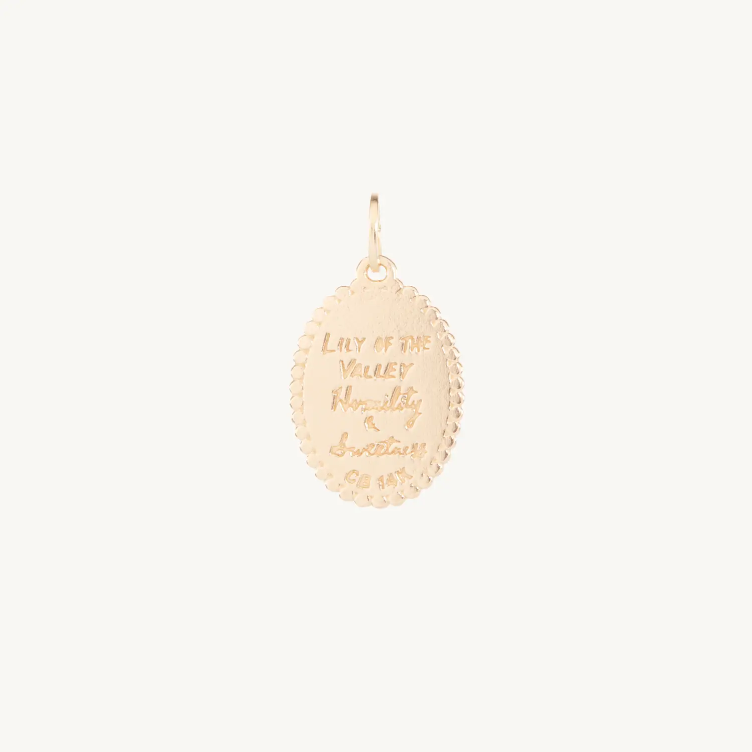 Alternative view of Lily of the Valley Poem Charm, May
