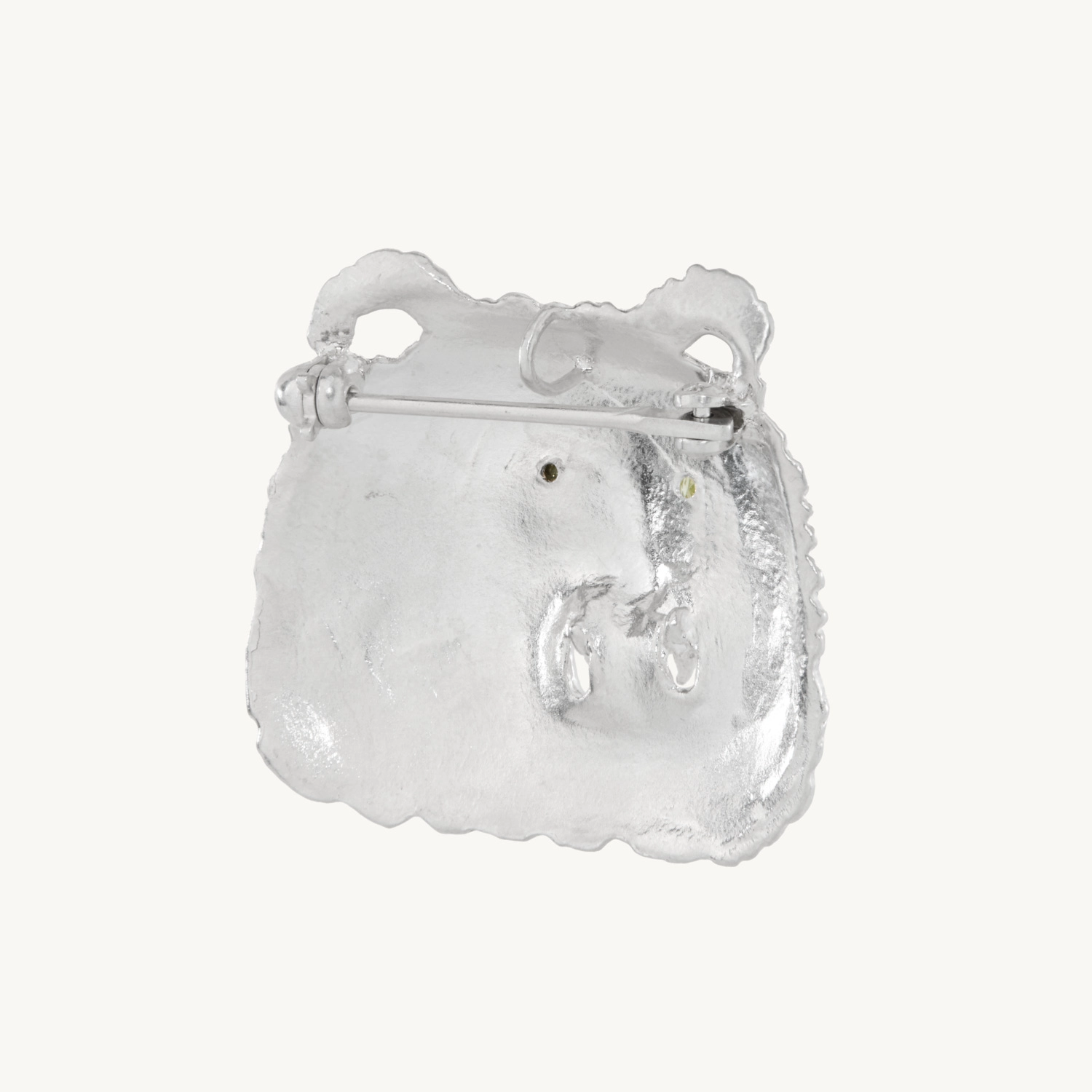 Green-Eyed Bear Convertible Brooch & Charm - Image 10
