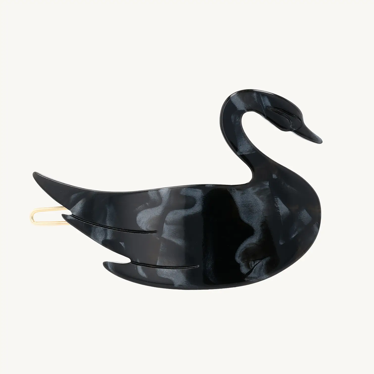 Black Swan Hair Clip