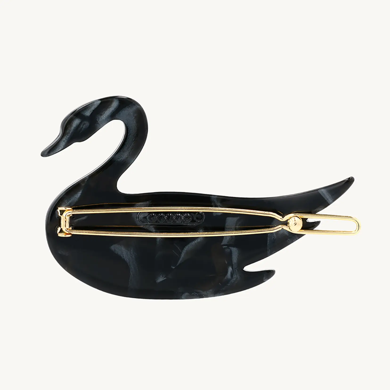 Alternative view of Black Swan Hair Clip