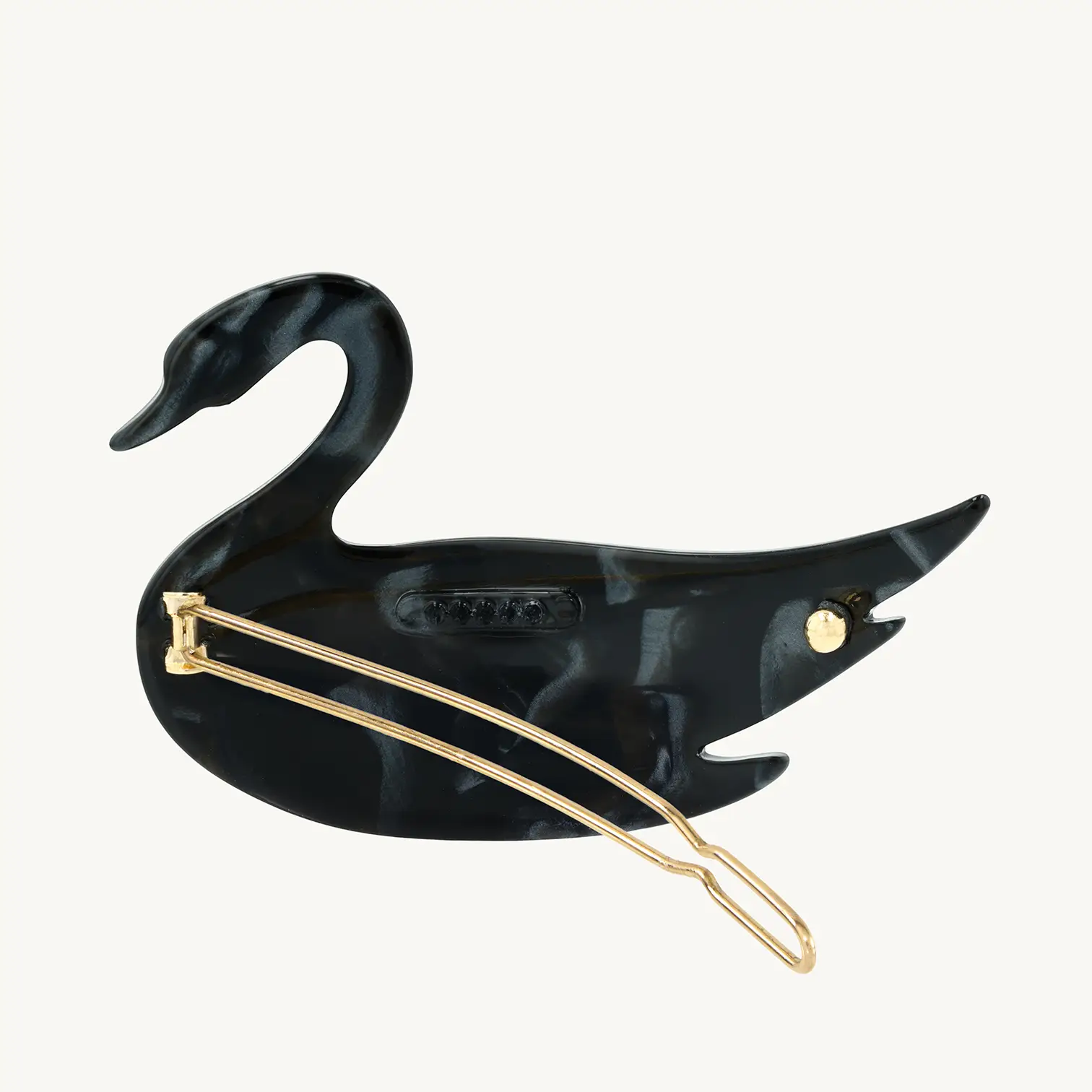 Black Swan Hair Clip - Image 3