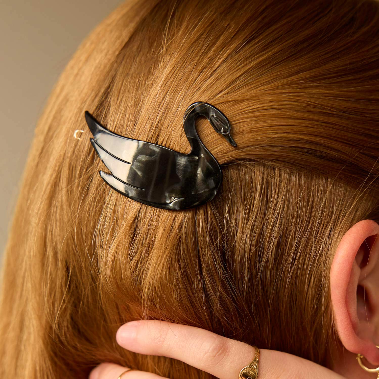 Black Swan Hair Clip - Image 4