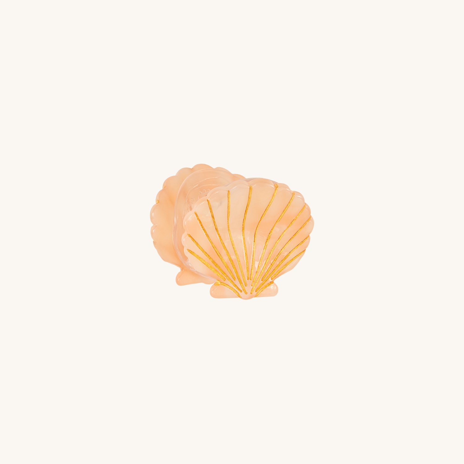 Seashell Claw Clip, Pearly Pink - Image 7