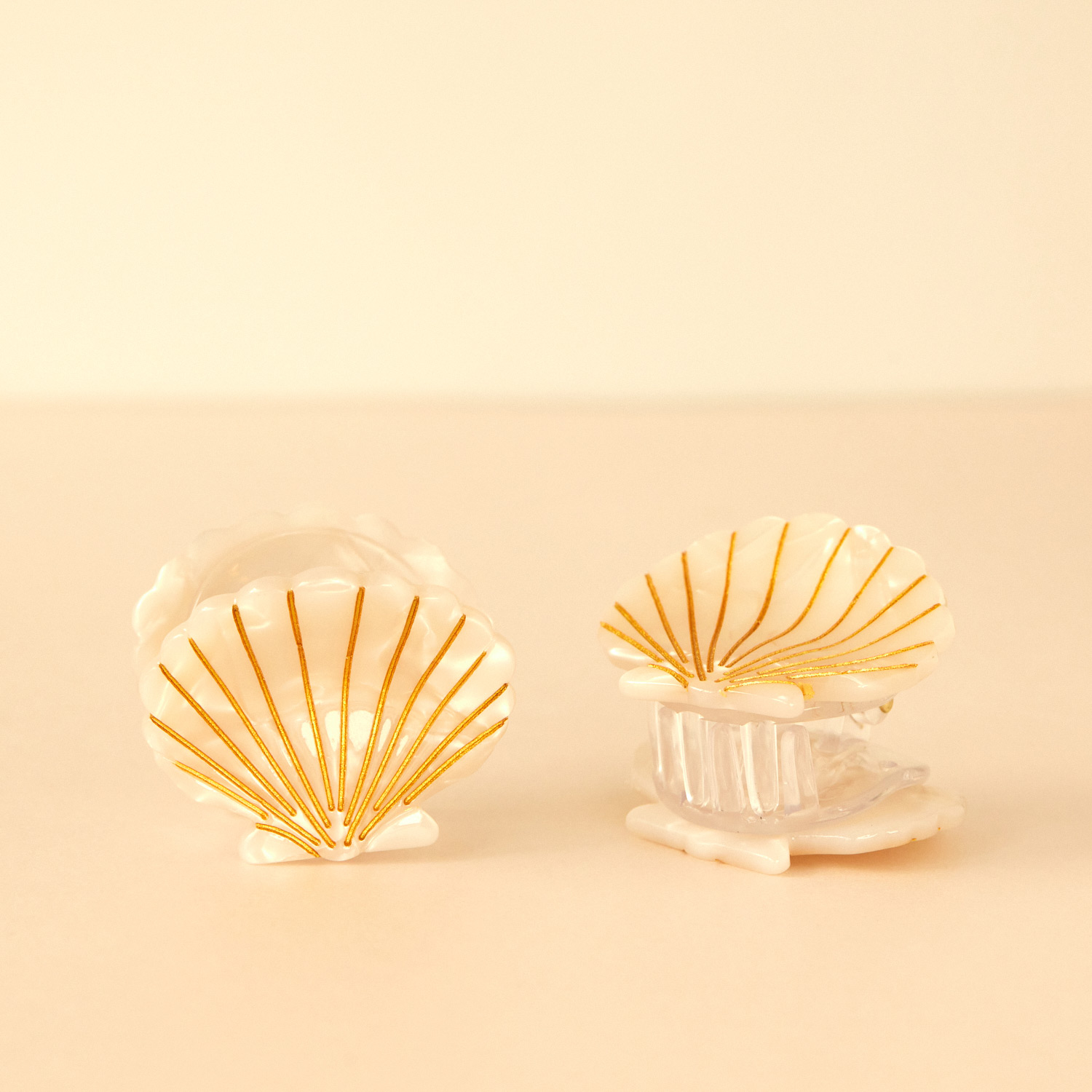 Seashell Claw Clip, Pearly - Image 5