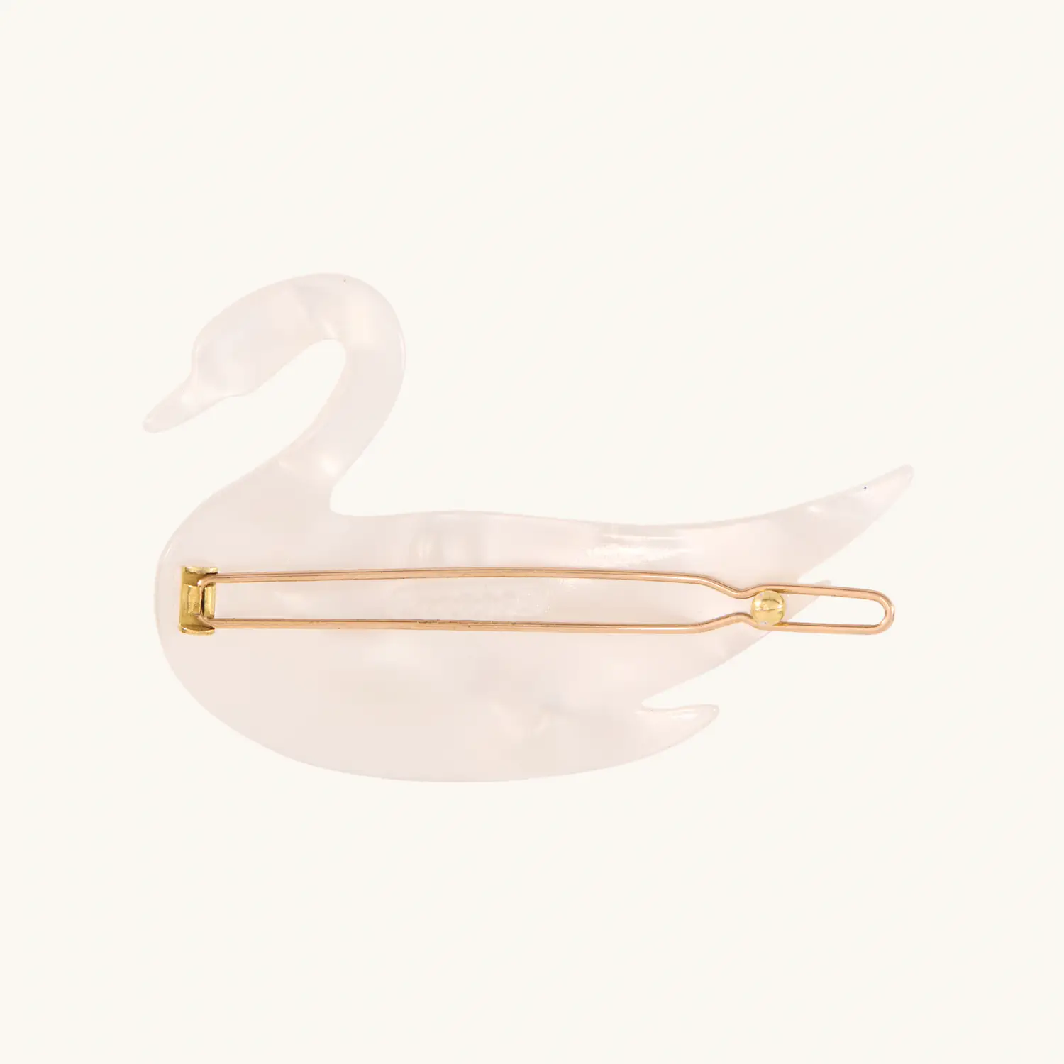Alternative view of Swan Hair Clip