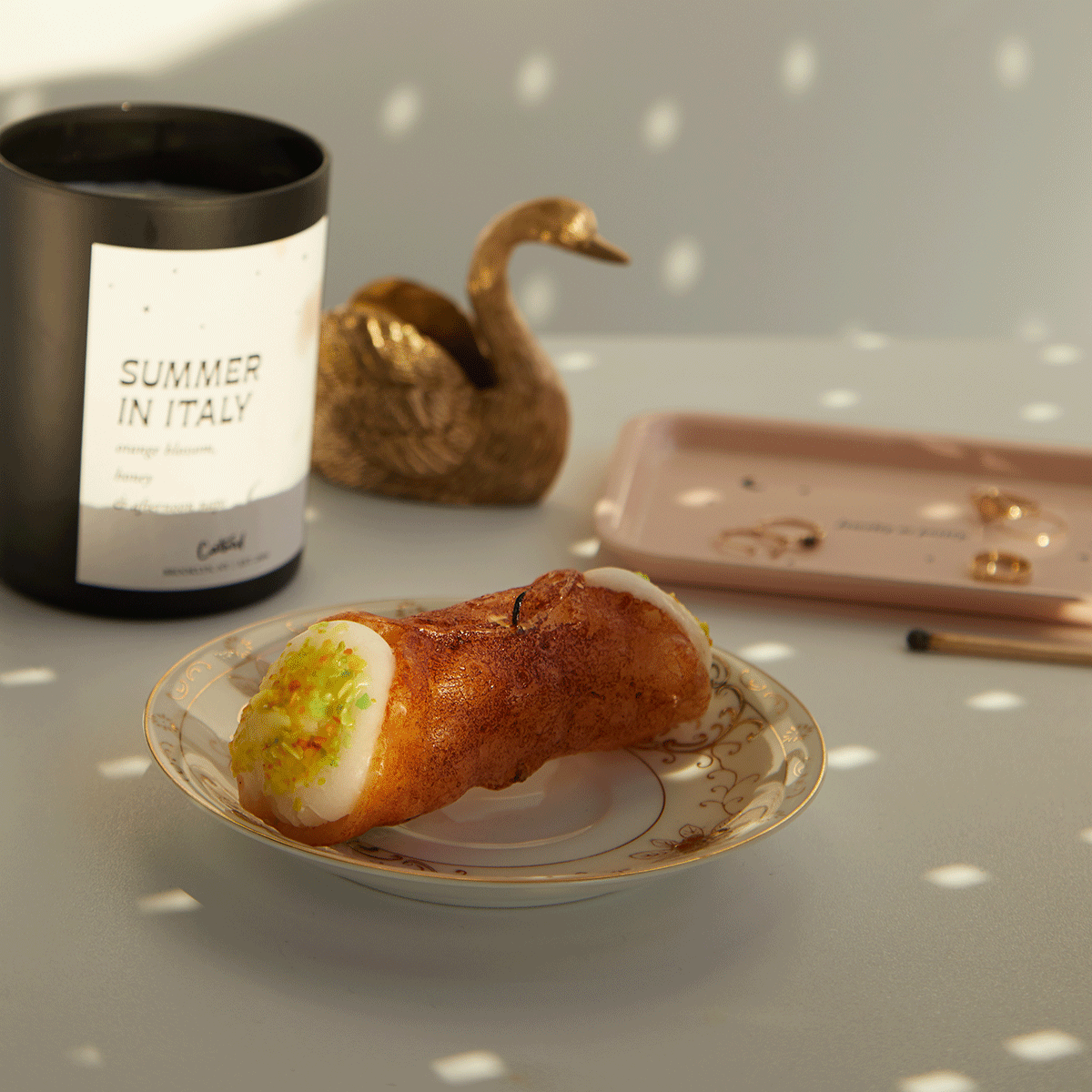 Mini Cannoli Candle - Image 2