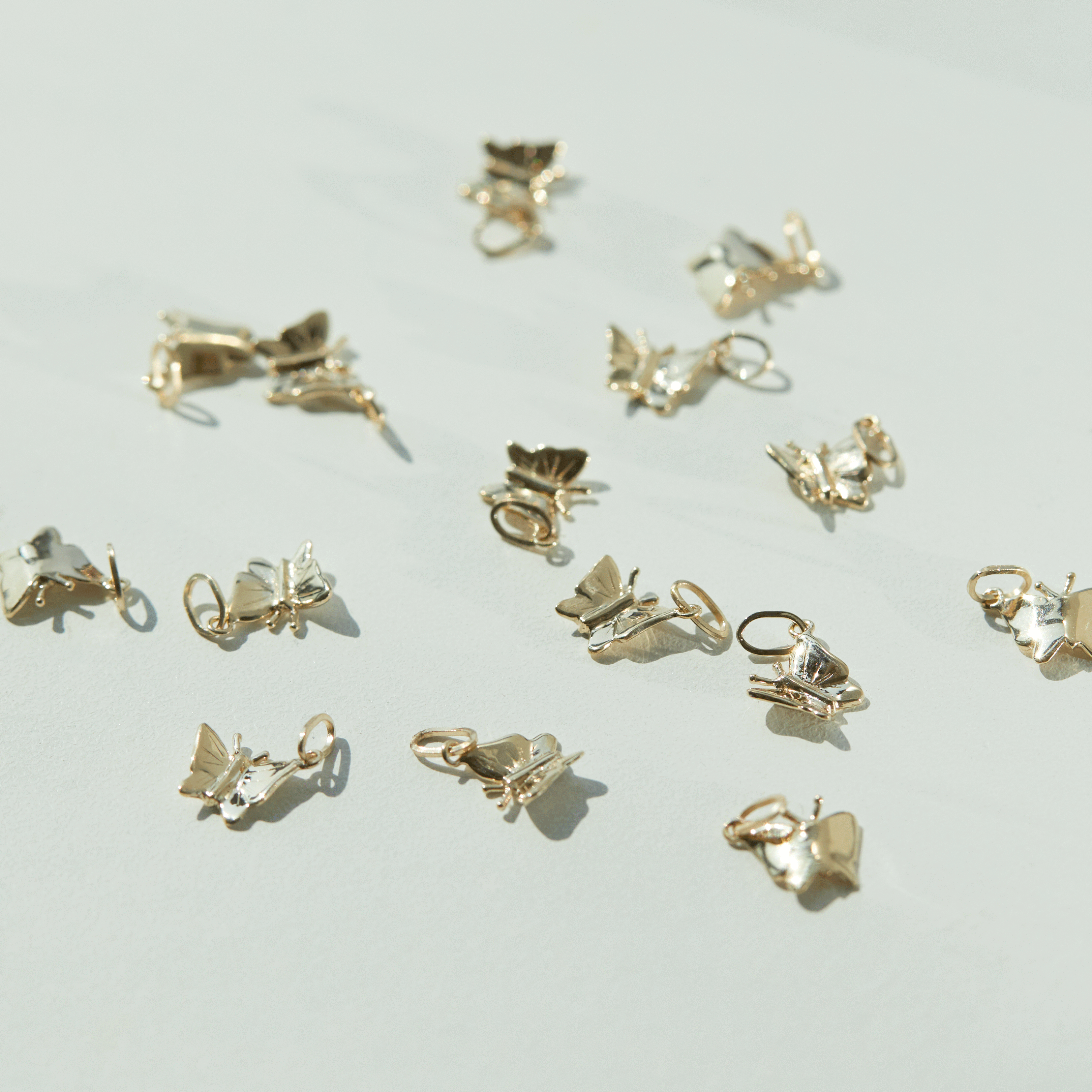 Little Butterfly Gold Charm - Image 9
