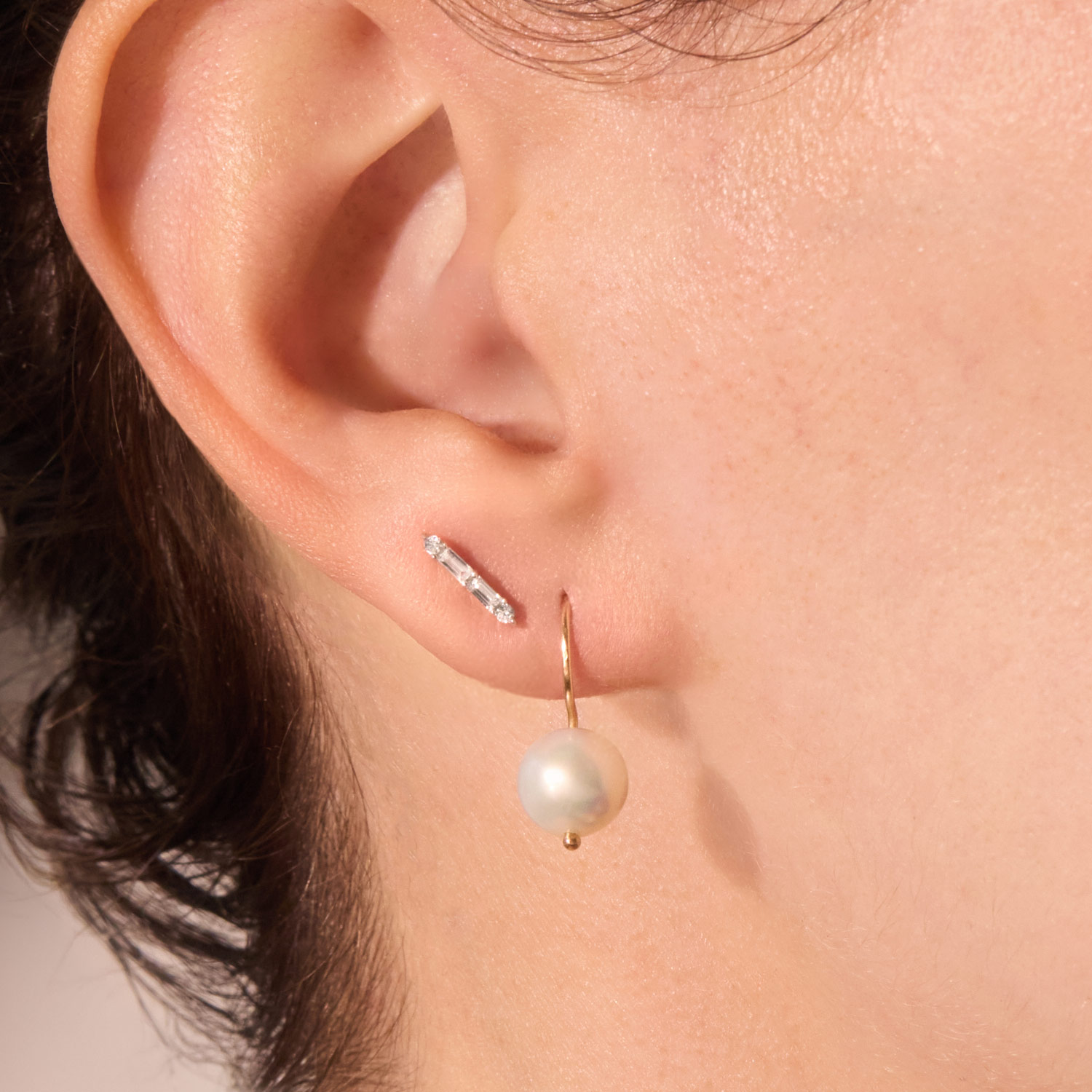 Pearl Drop Earrings (pair) - Image 3