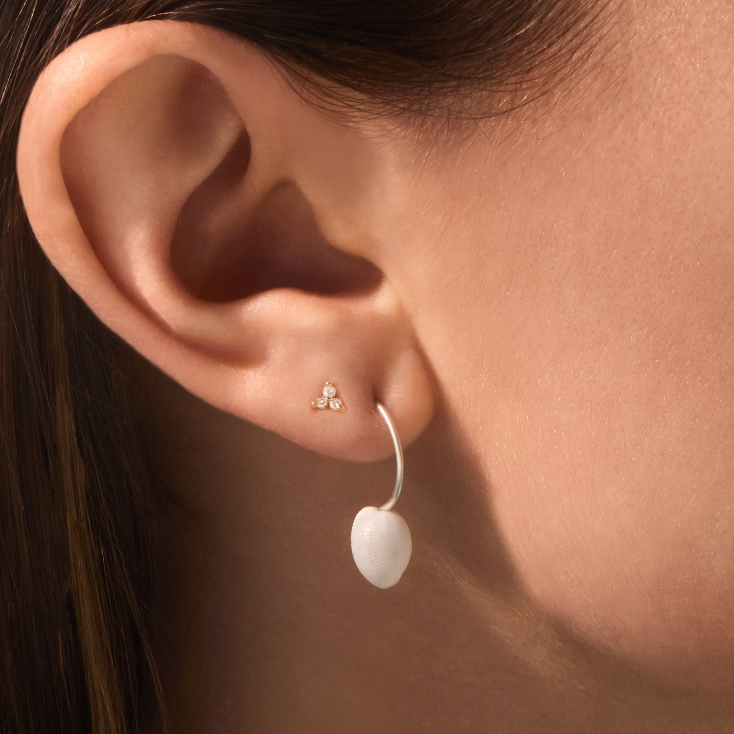 Small Seashell Earrings (pair) - Image 5