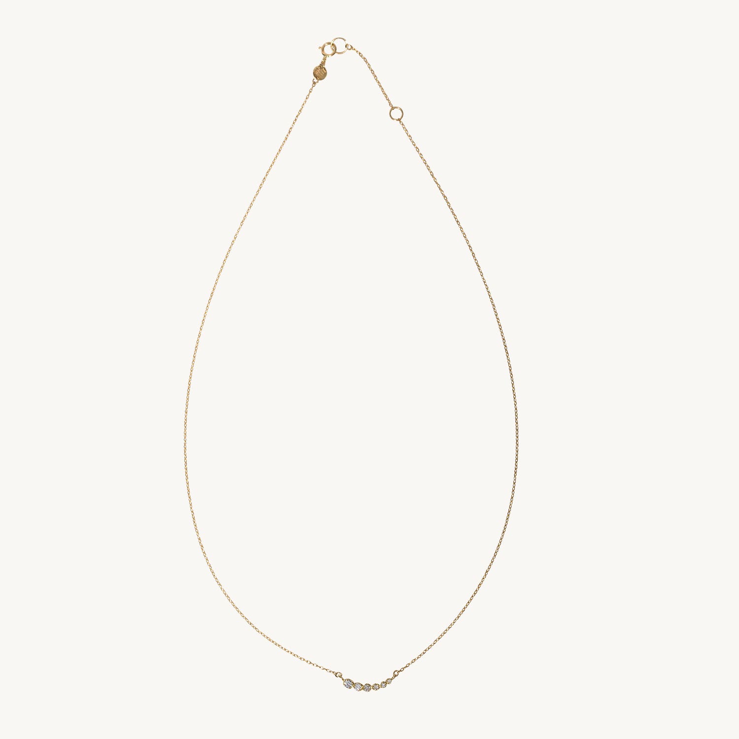 Alternative view of Diamond Shooting Star Necklace