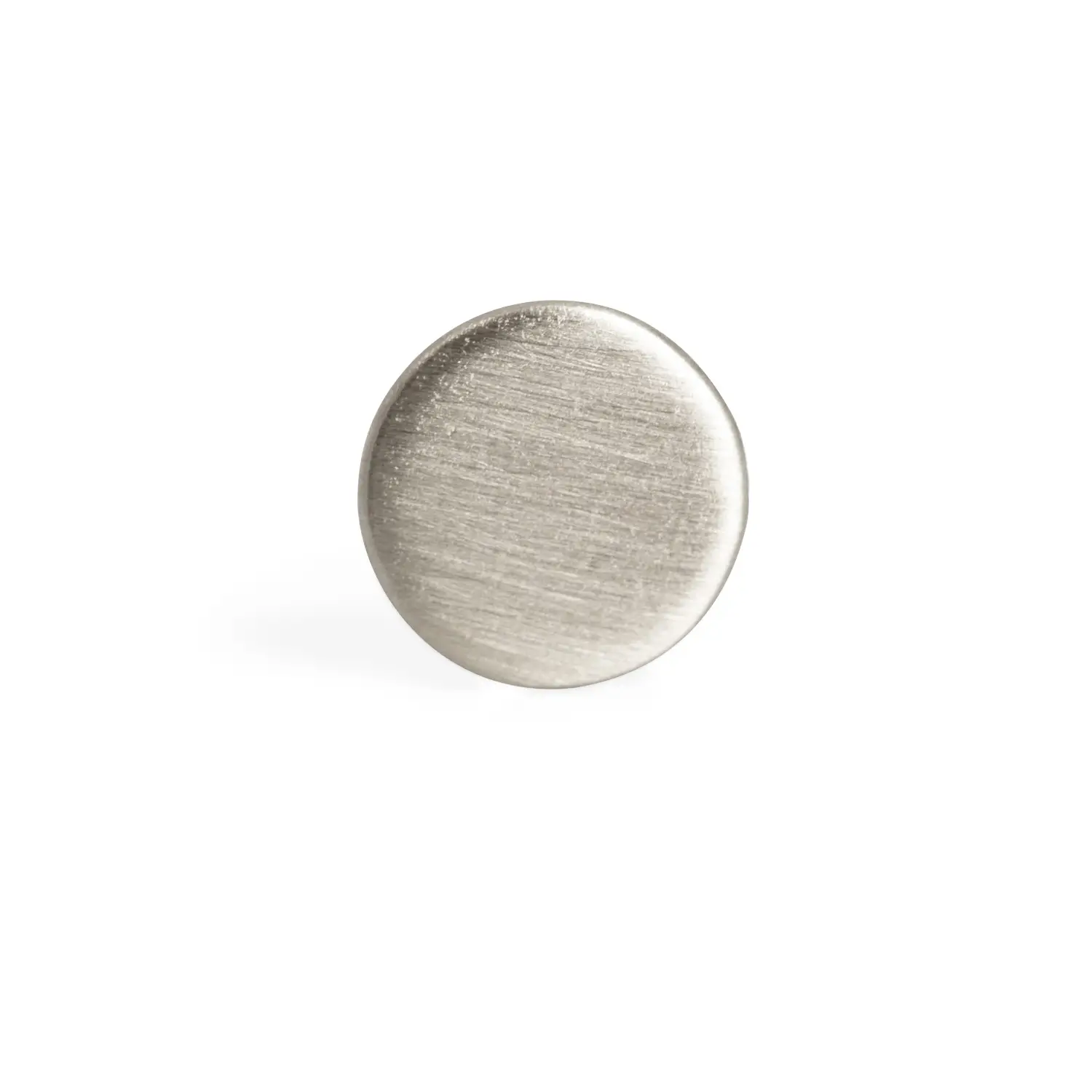 Alternative view of Dot Stud Earring, silver (single)