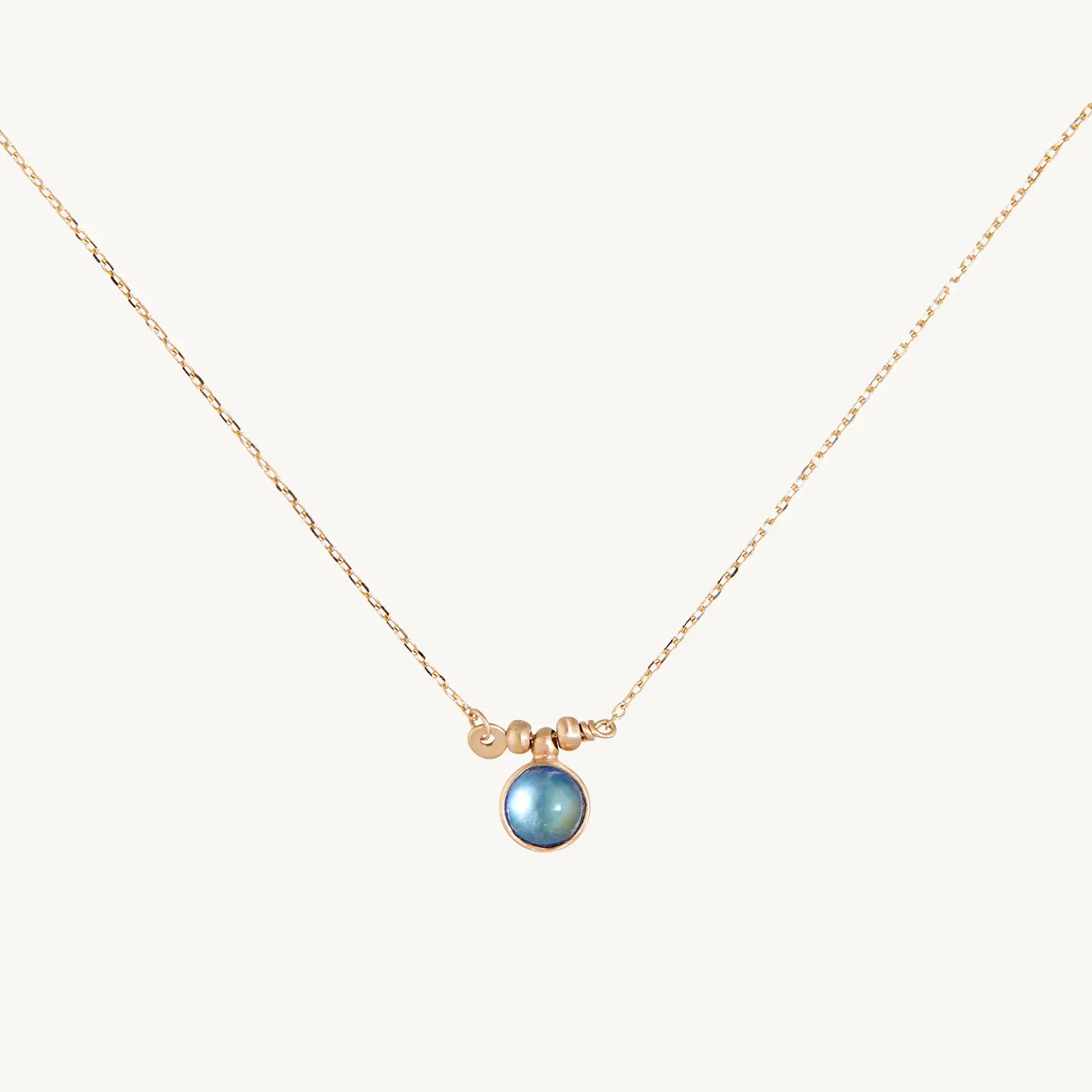 Rainbow Moonstone Necklace