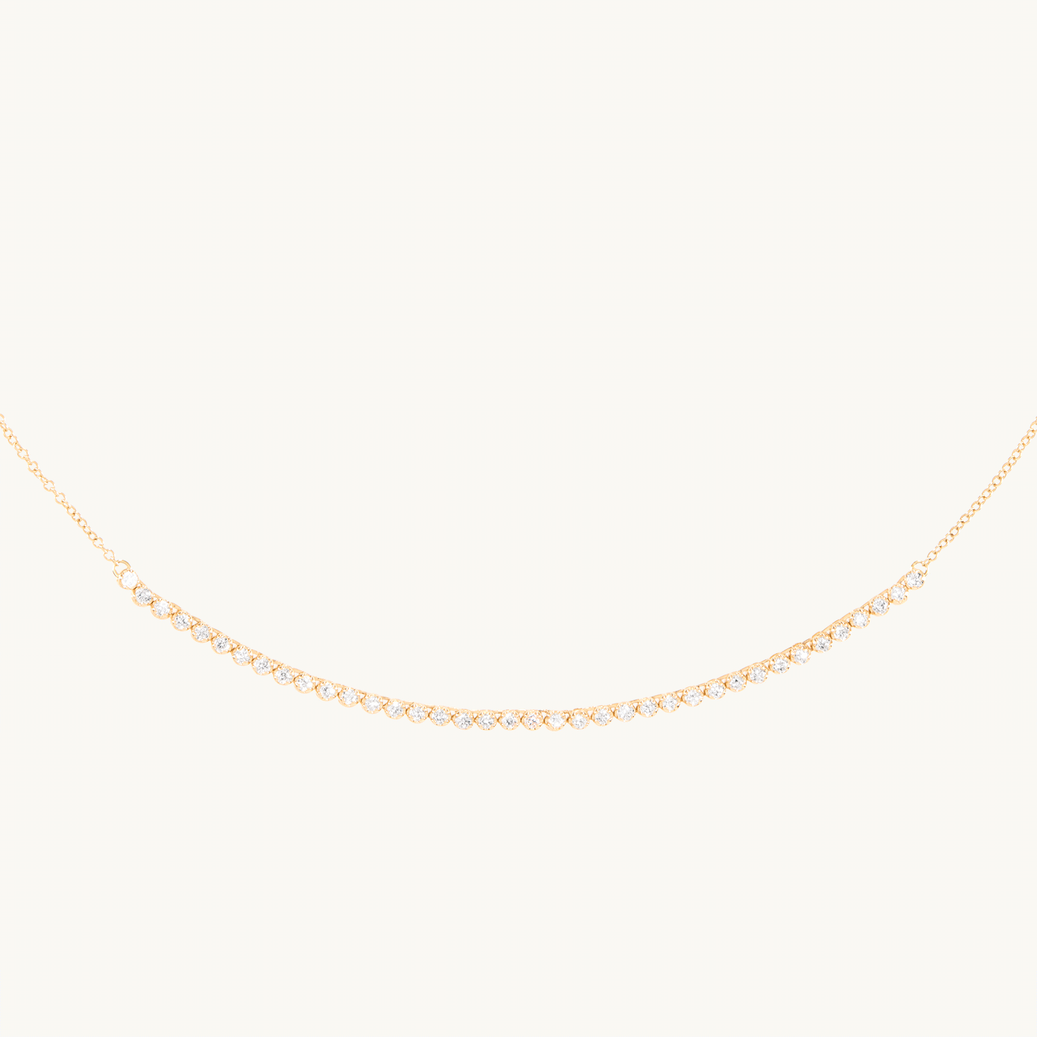 One O'Clock Demi Tennis Necklace