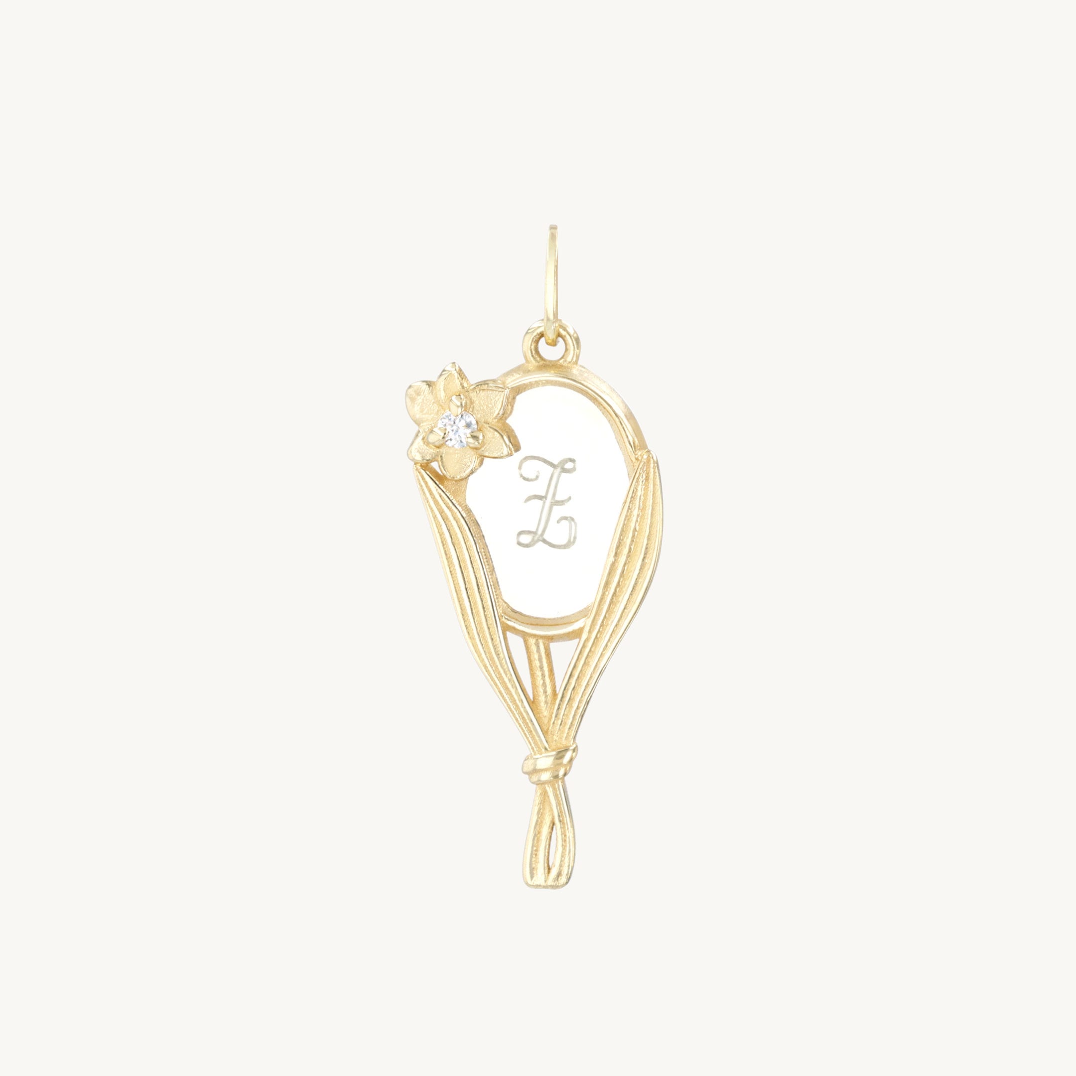 Chained to my Reflection Gold Charm