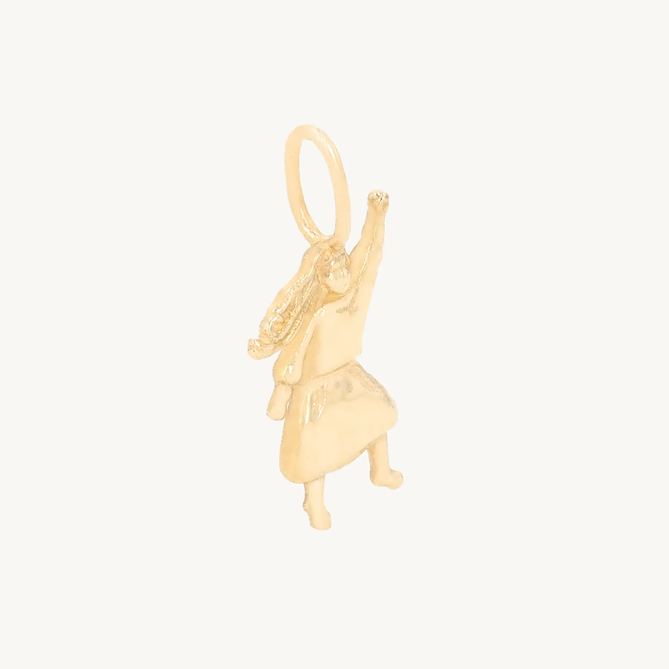 Peaceful Girl With Fist Charm - Image 2