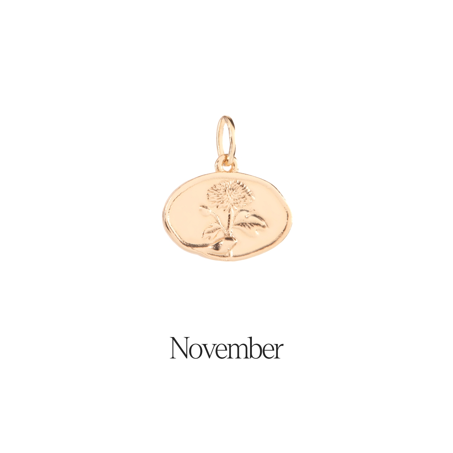 Chrysanthemum Poem Charm, November - Image 3