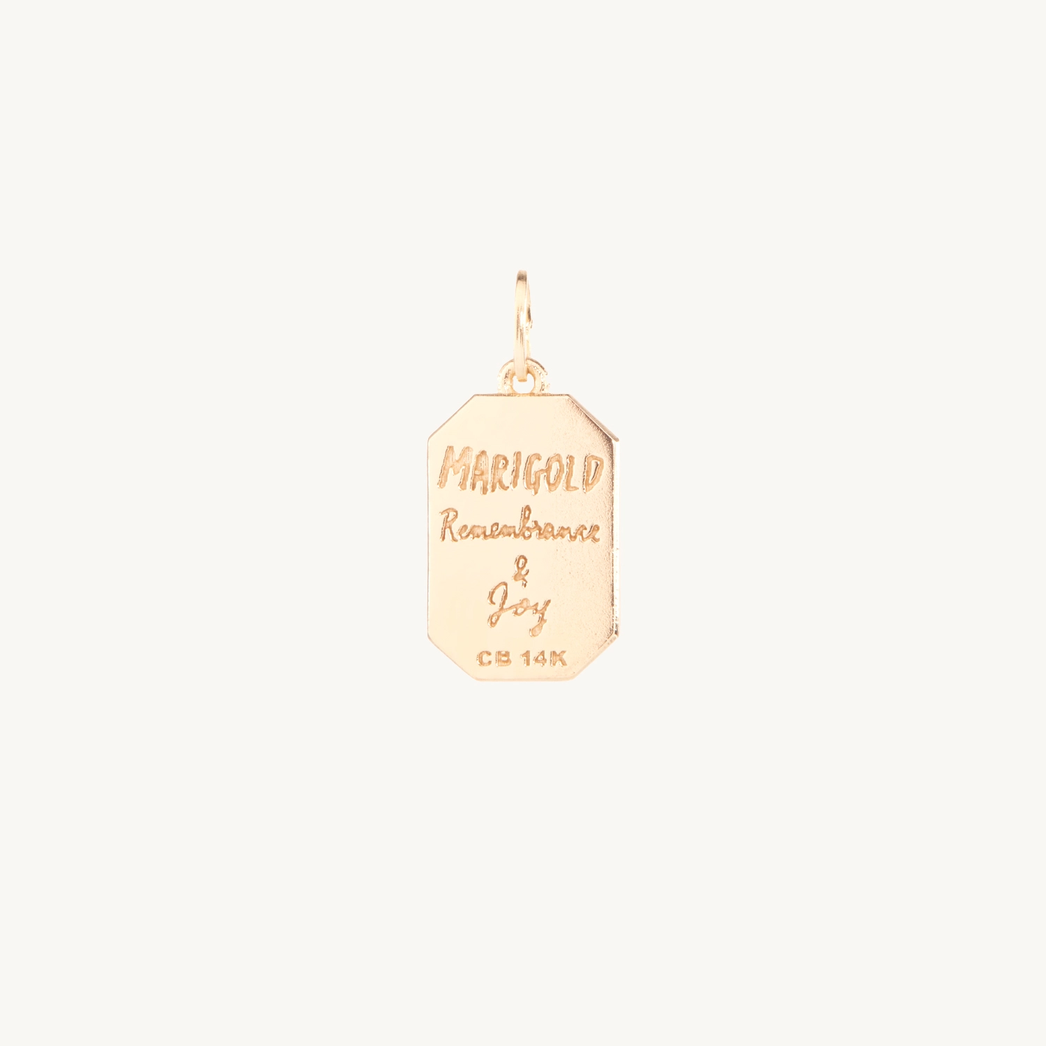 Marigold Poem Charm, October - Image 14