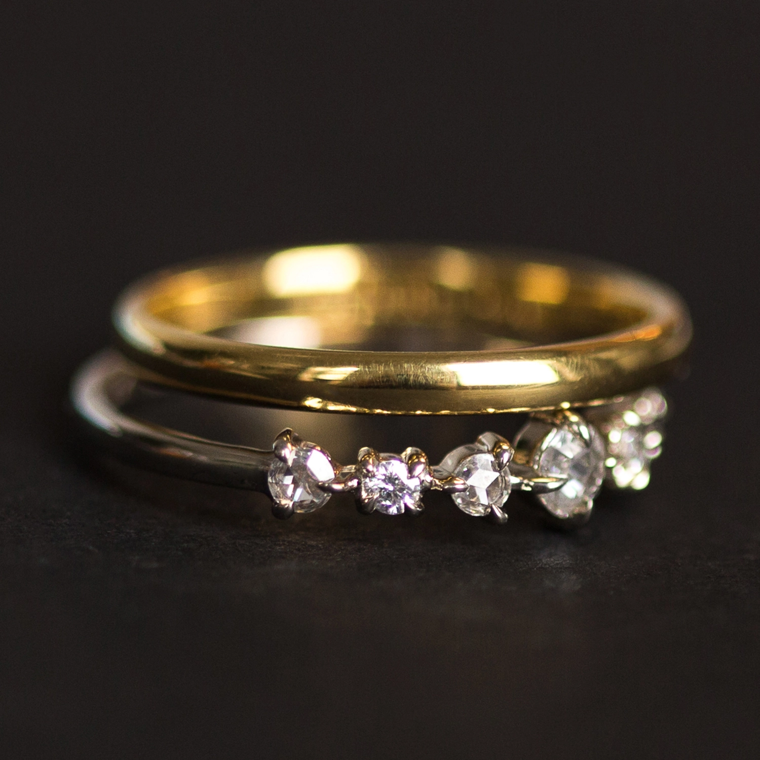 Old World Catbird Classic Wedding Band - Image 8