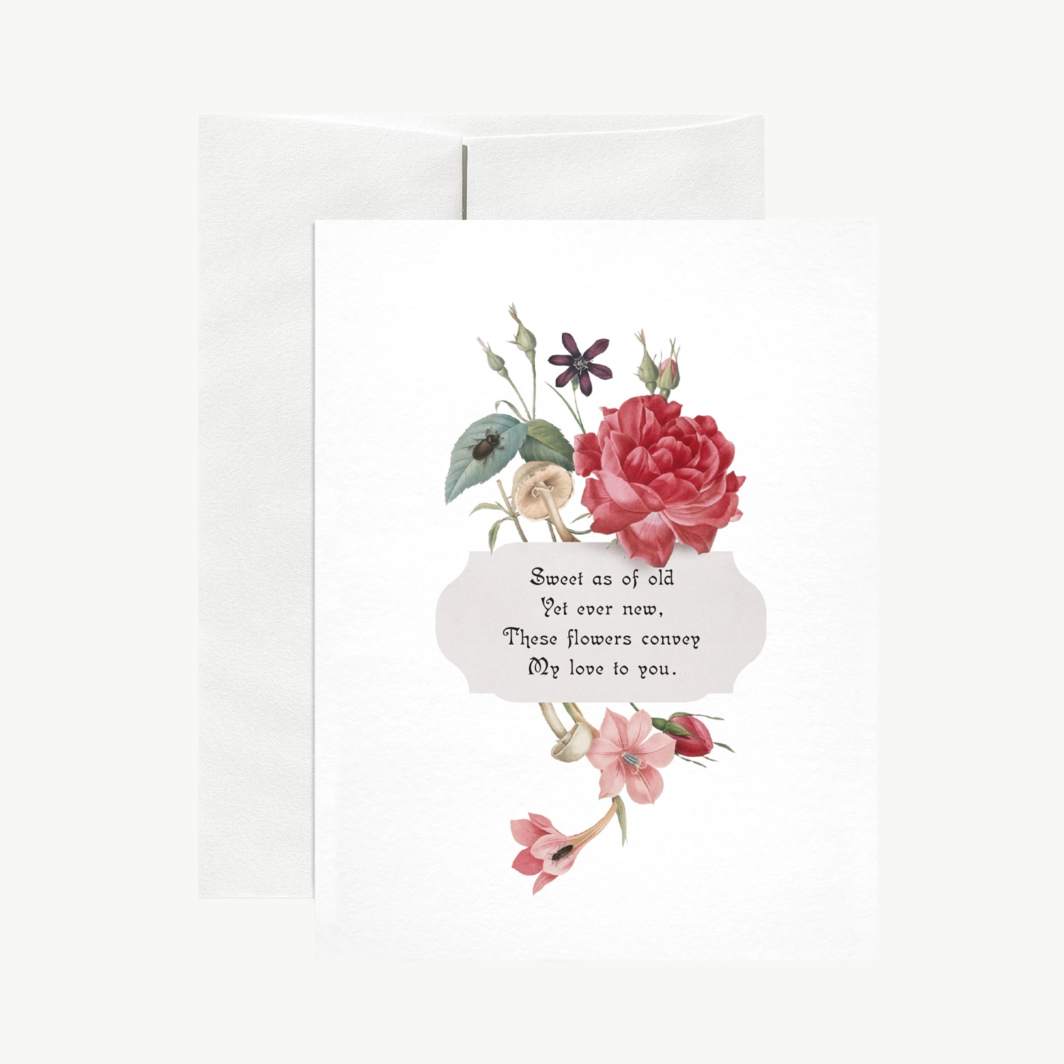 Victorian Love Greeting Card - Image 3