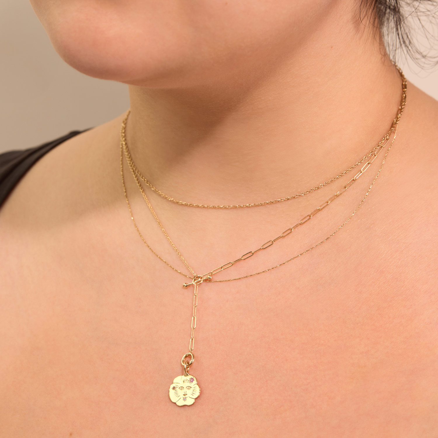 Pansy Face Charm - Image 5