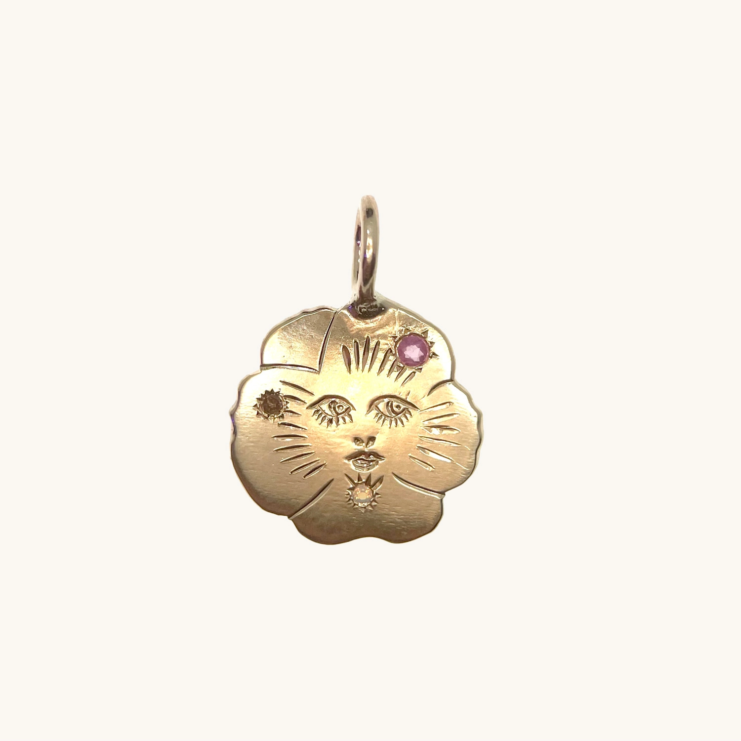 Pansy Face Charm - Image 7