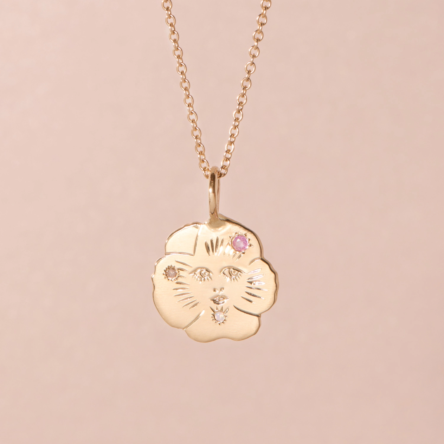 Pansy Face Charm - Image 4
