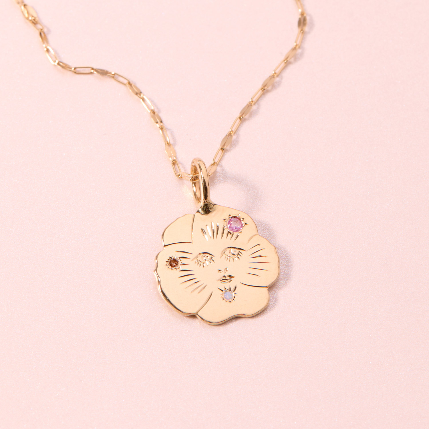 Pansy Face Charm - Image 2