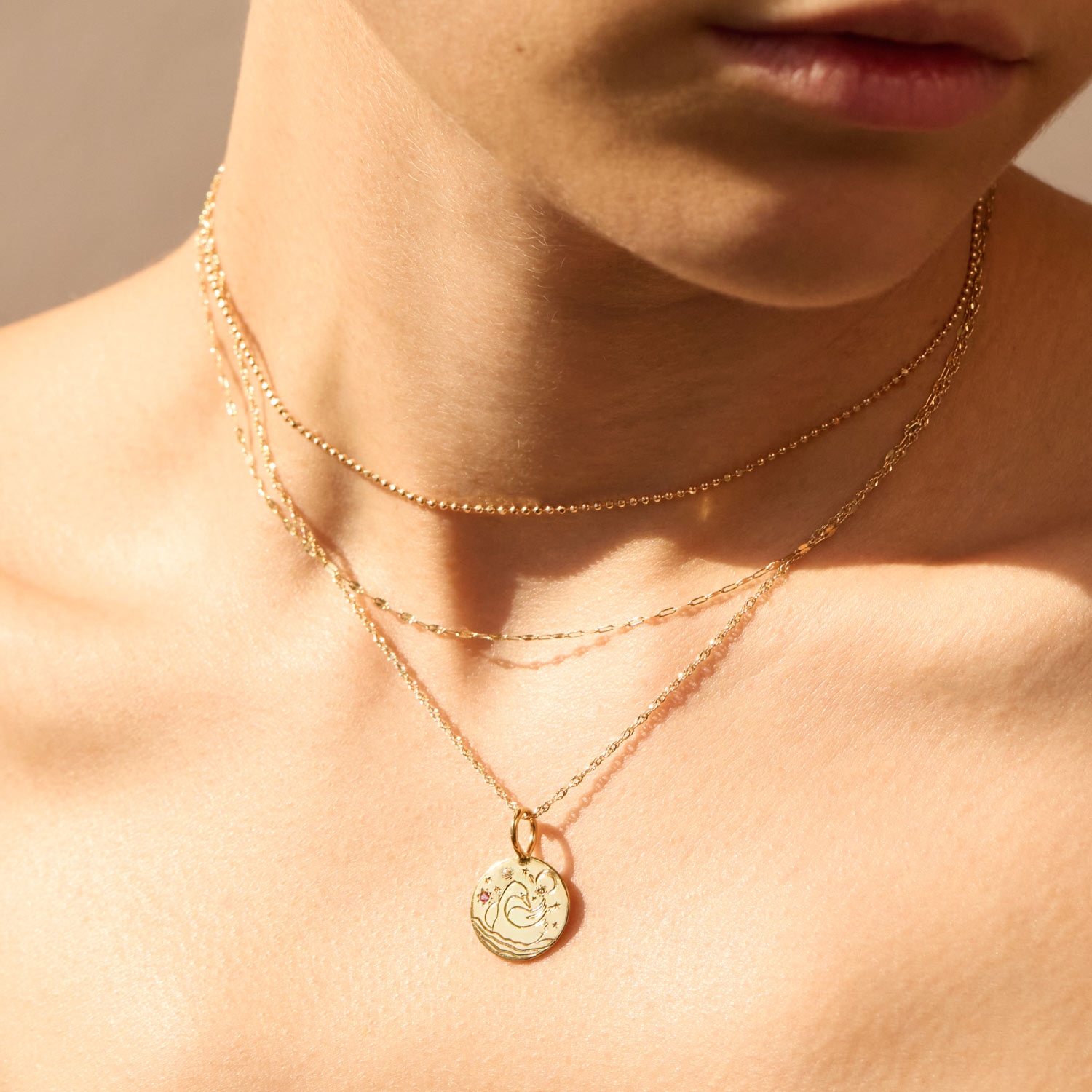 Swan and Stars Charm - Image 3