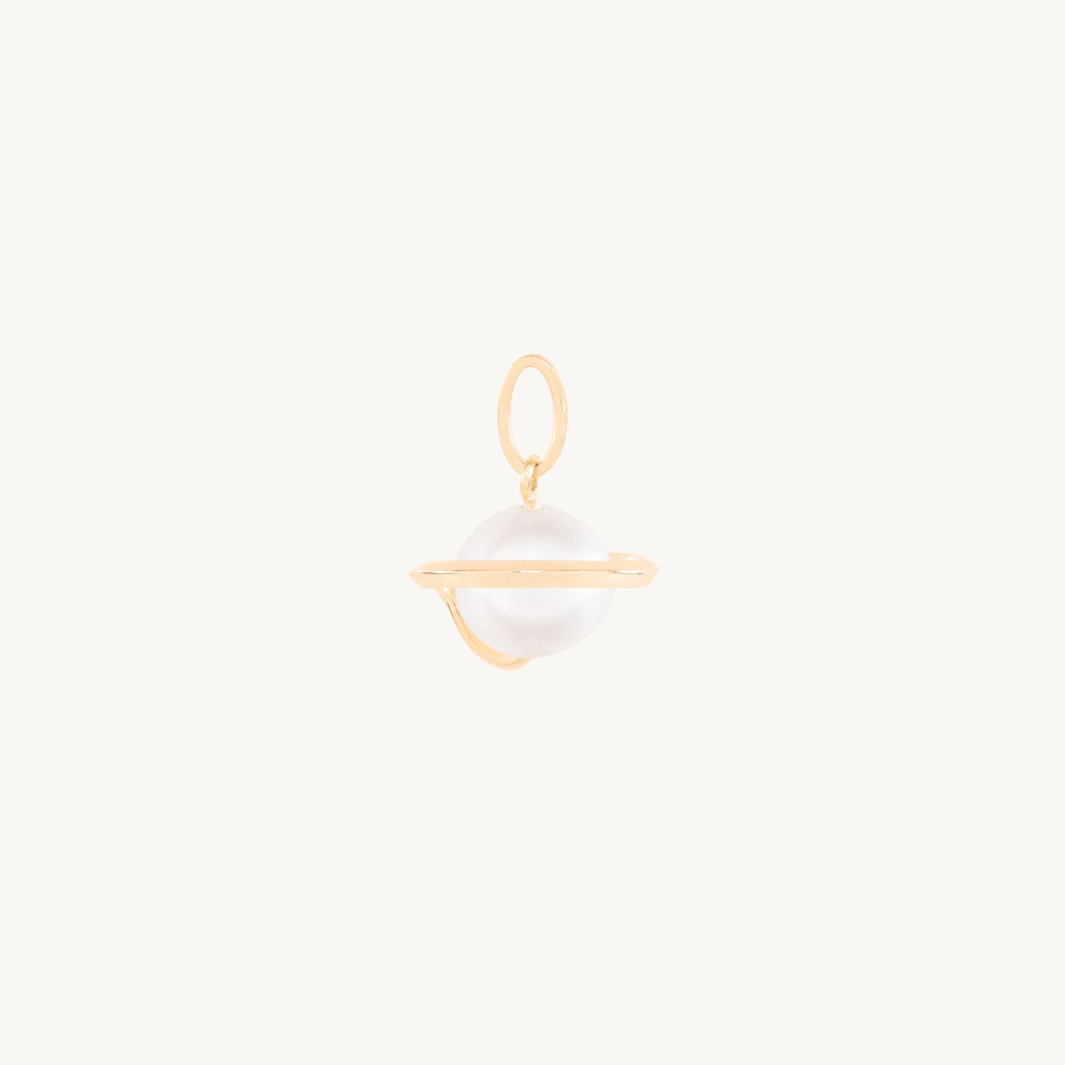 Alternative view of Pearl Planet Charm