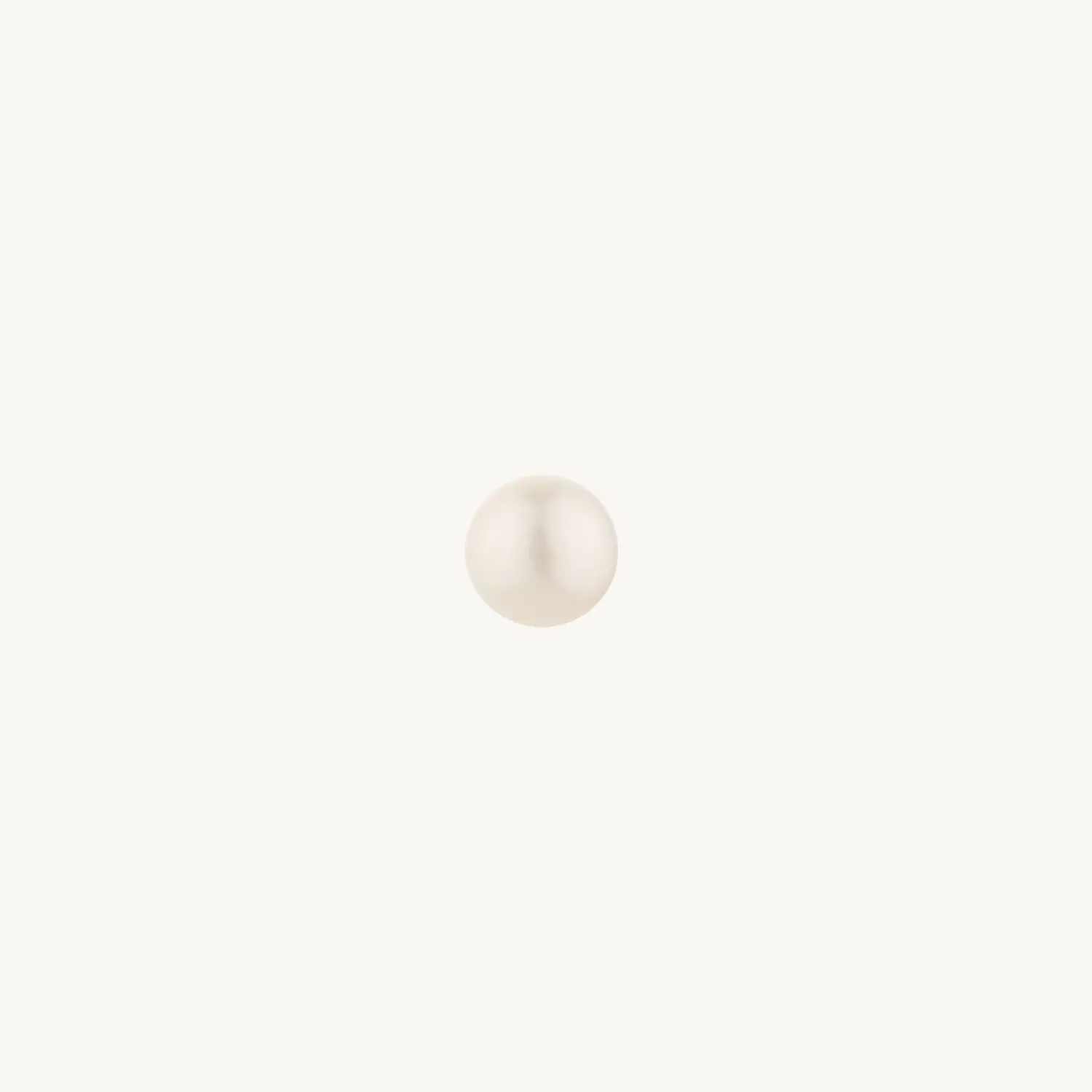 Classic Pearl Stud (single)