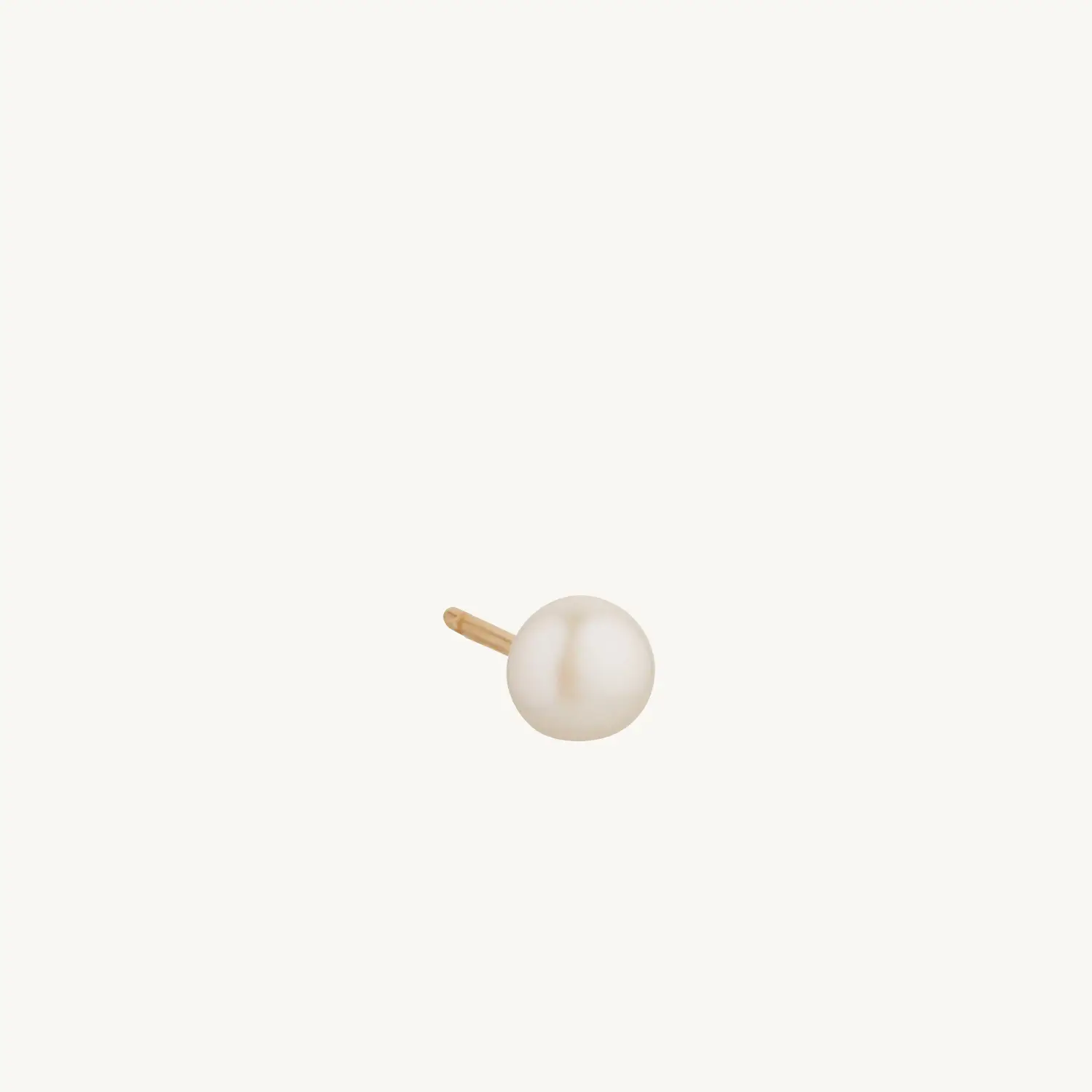 Classic Pearl Stud (single) - Image 3