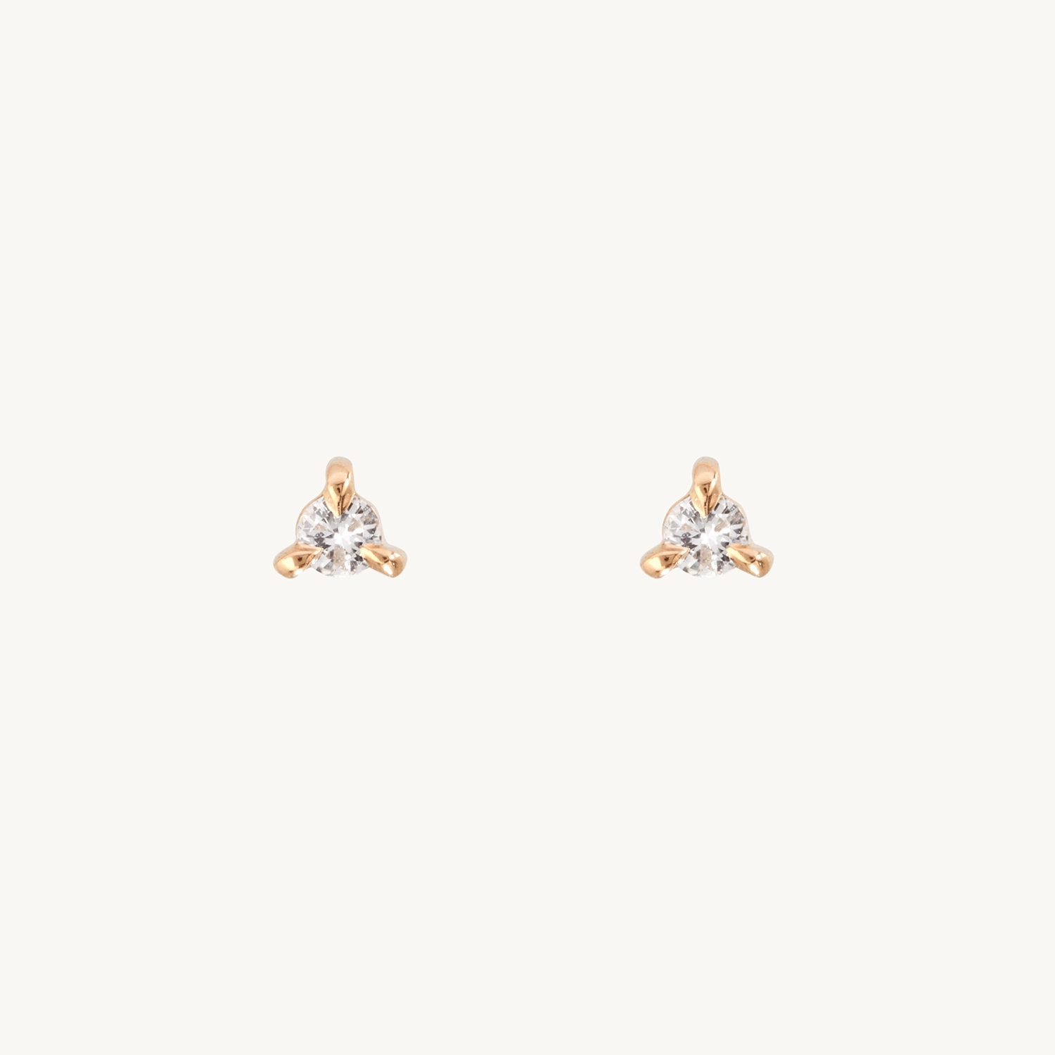 Petite Angel Hair Diamond Stud - Image 10