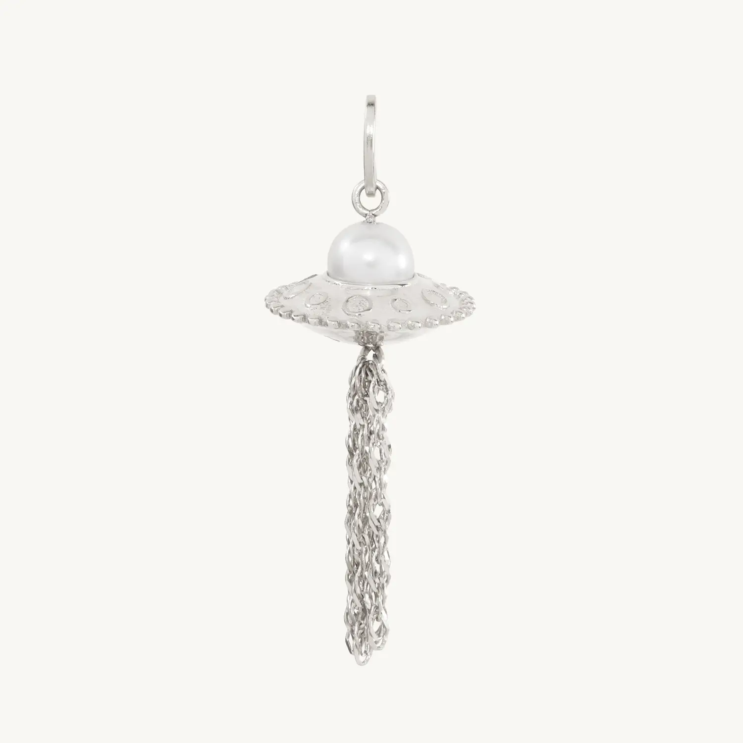 I Want To Go Home Charm, Silver