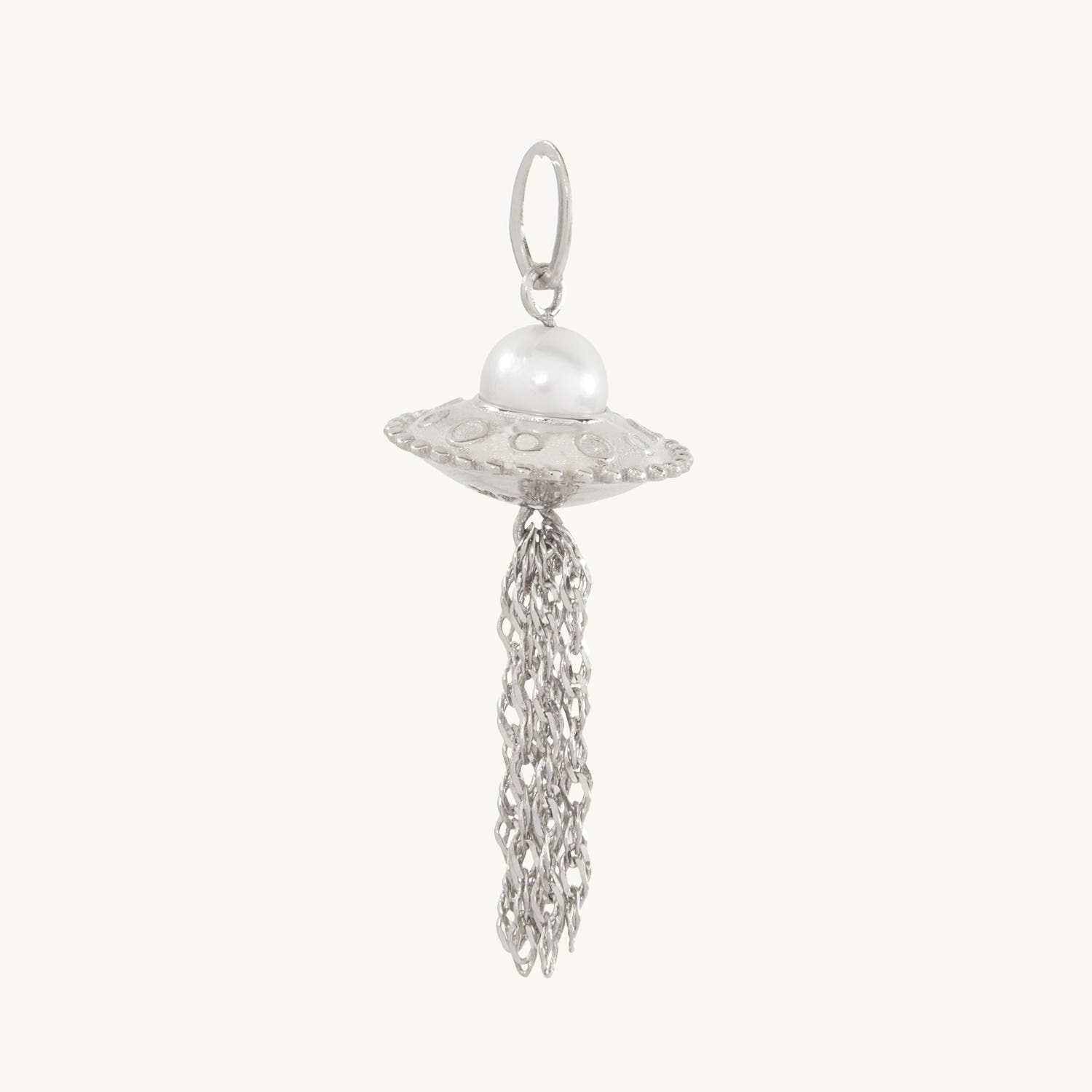 I Want To Go Home Charm, Silver - Image 2