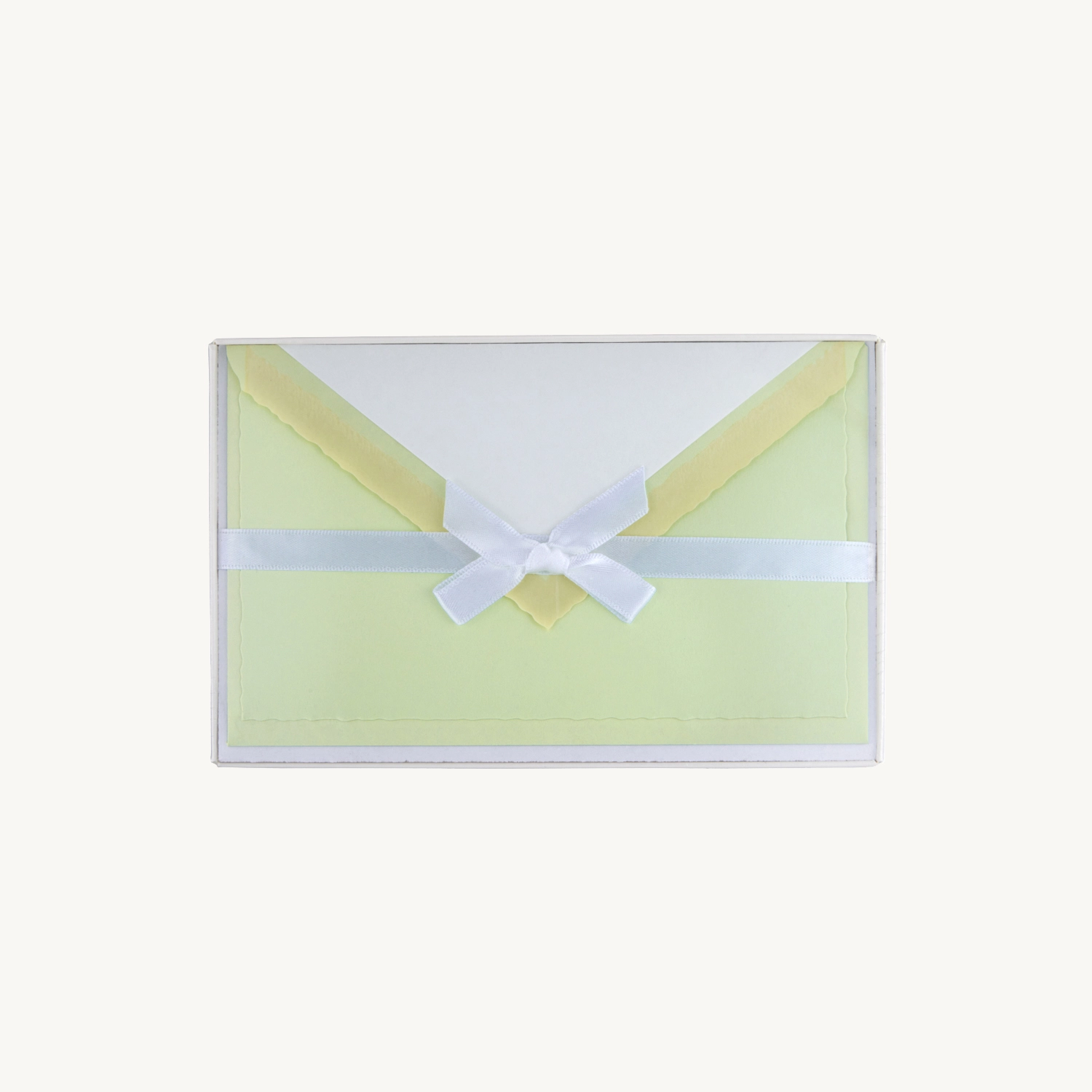 Créations de Paris Stationery, Pistachio - Image 6