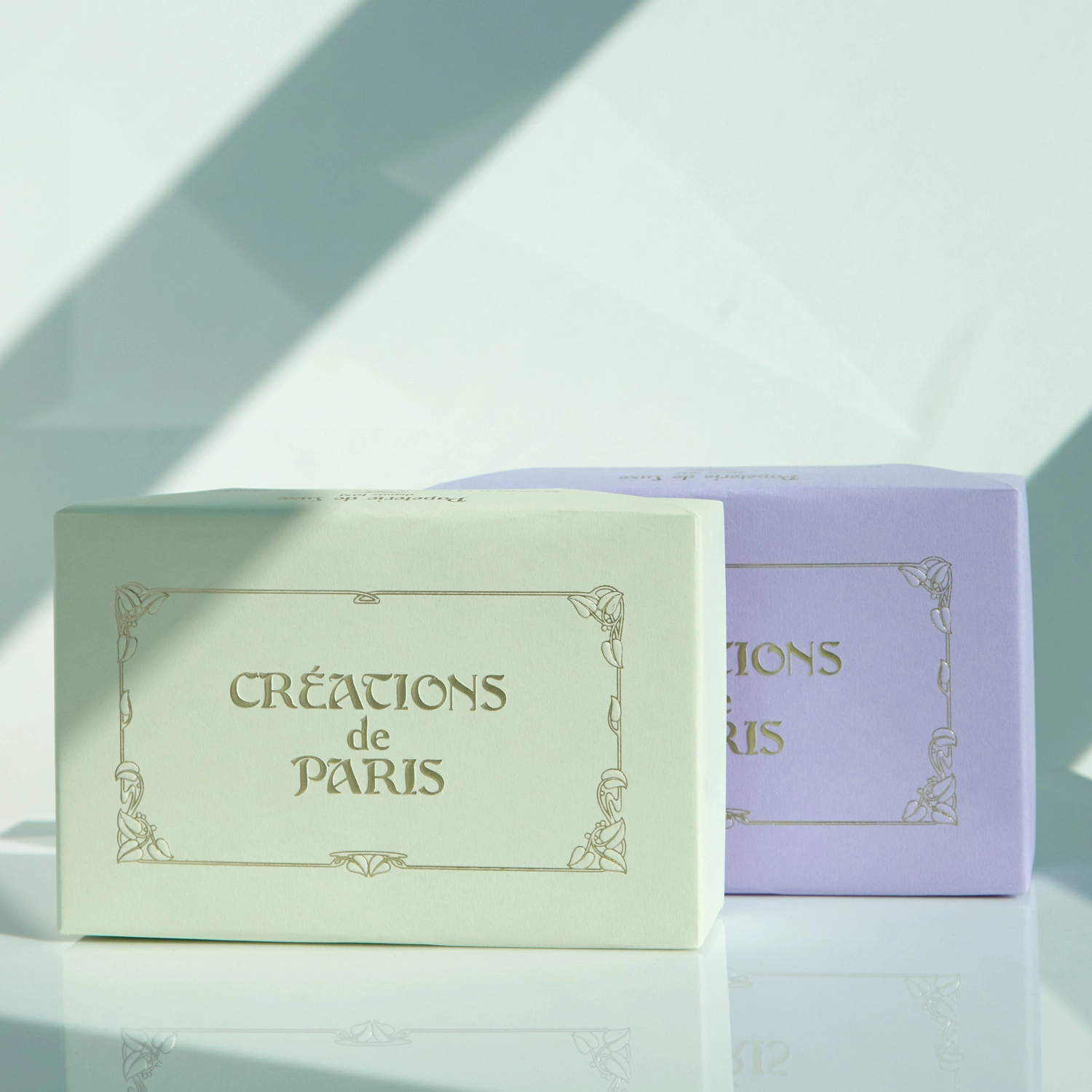 Créations de Paris Stationery, Pistachio - Image 3