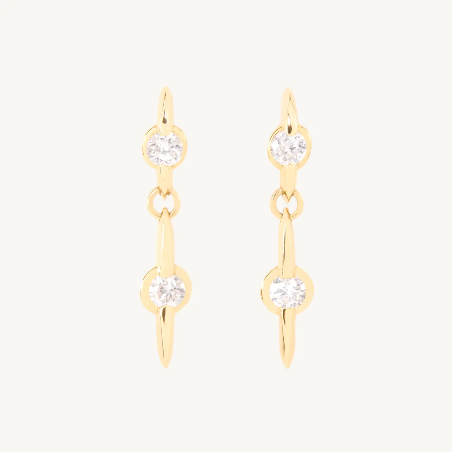 Astral Plane Diamond Drop Earring (single)