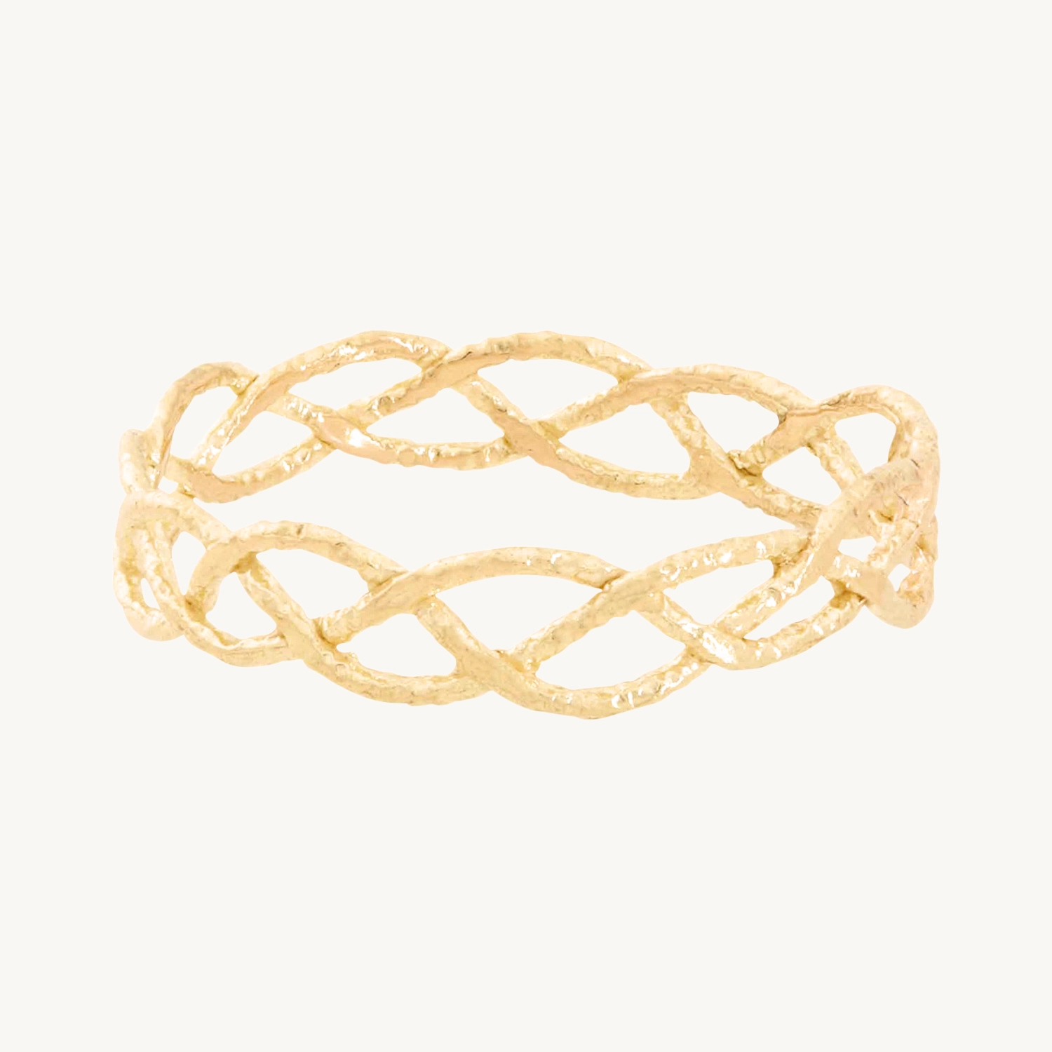 Braided Gold Ring - Image 9