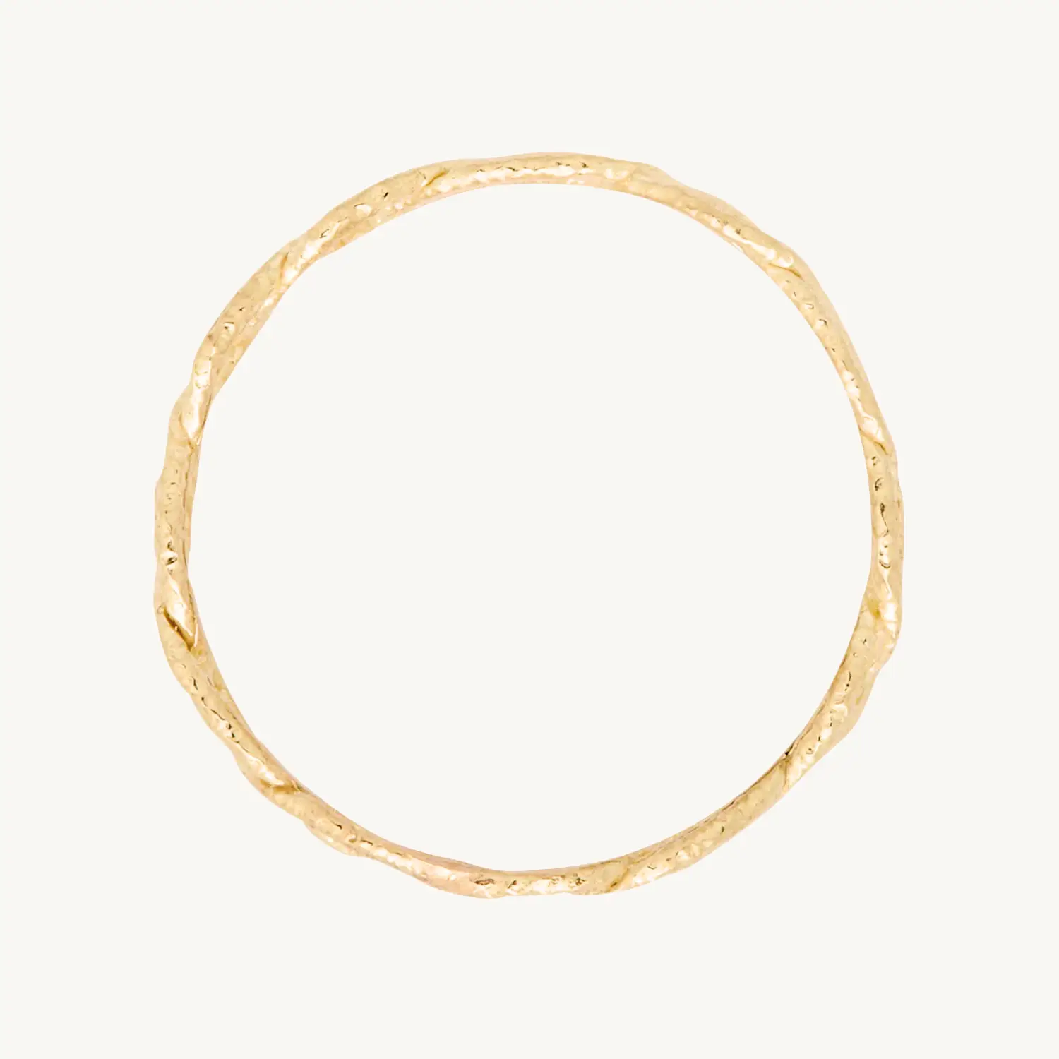 Alternative view of Braided Gold Ring