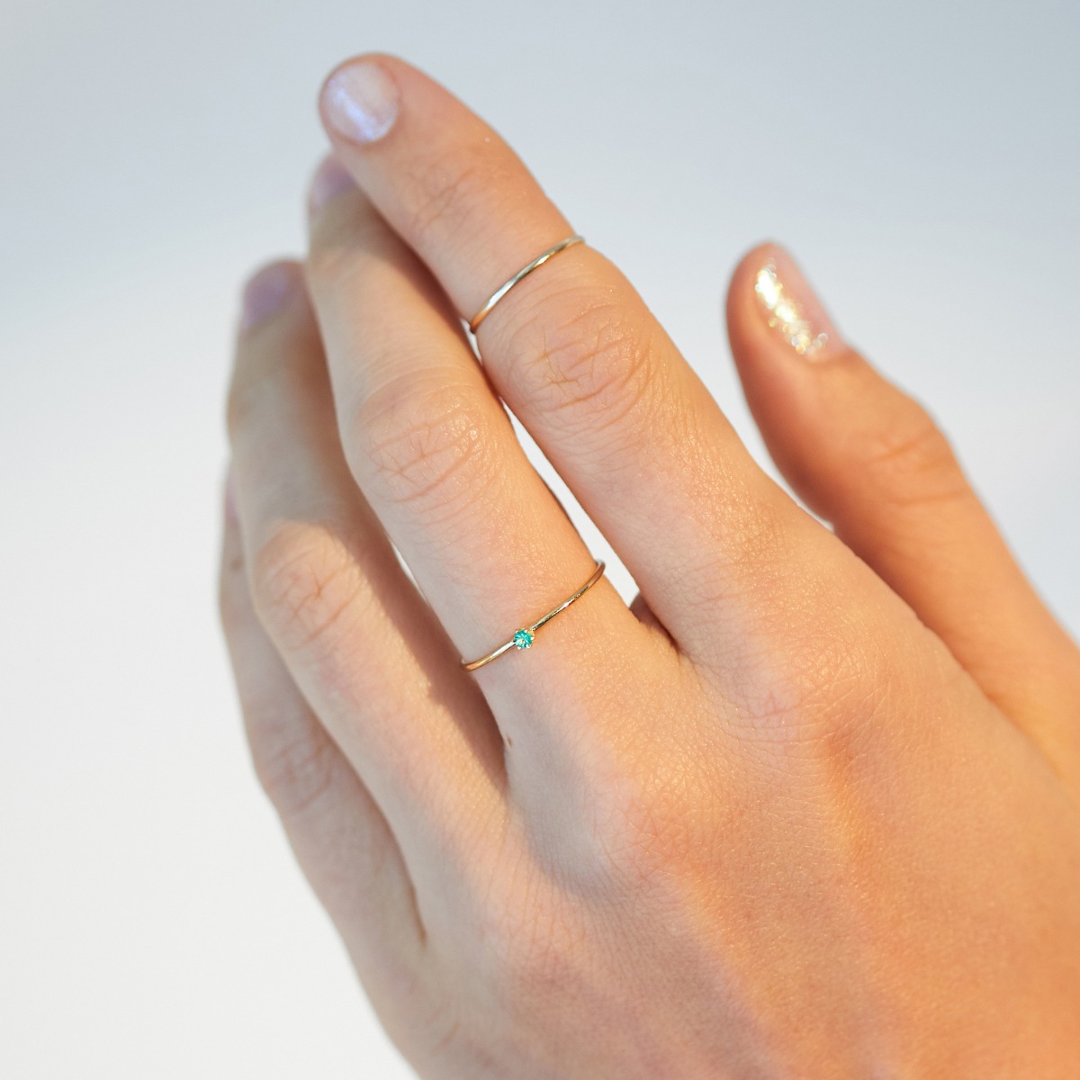 The Tiniest Ring, Emerald - Image 5